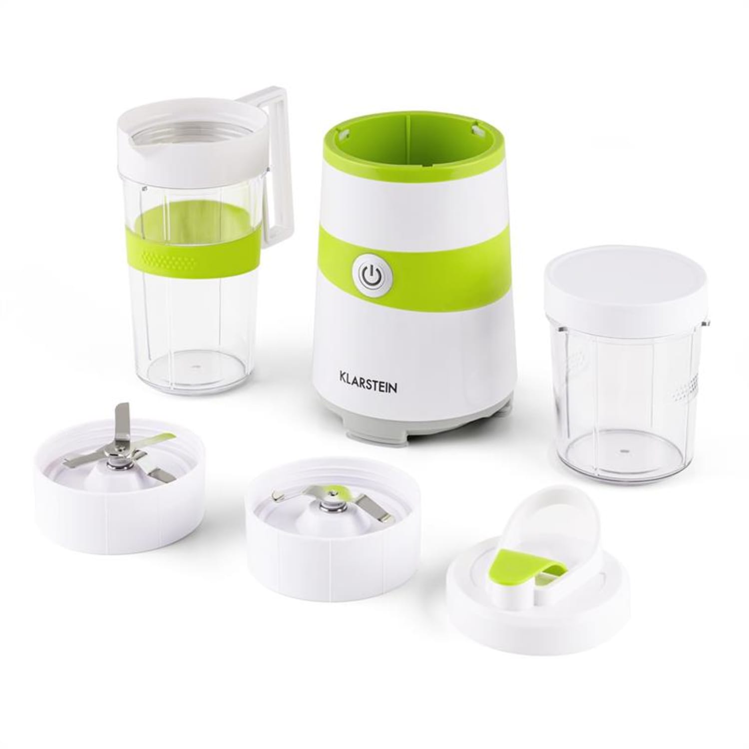 Vitalic, 1000W, fehér, álló smoothie turmixgép, 2 pengés kiegészítő Fehér