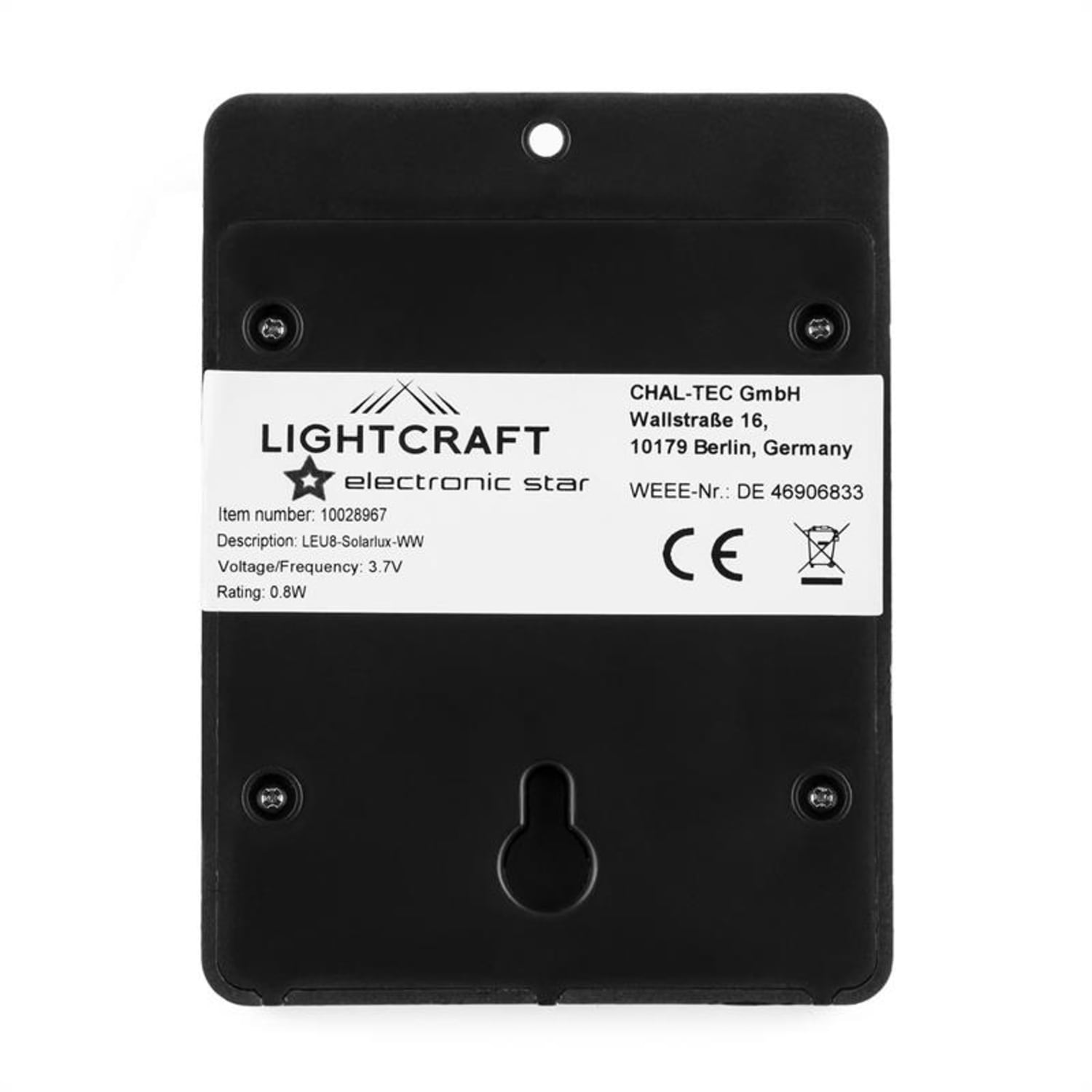 Lumina solară în aer liber de lumină Propunerea 4 LED-uri fără fir alb cald 