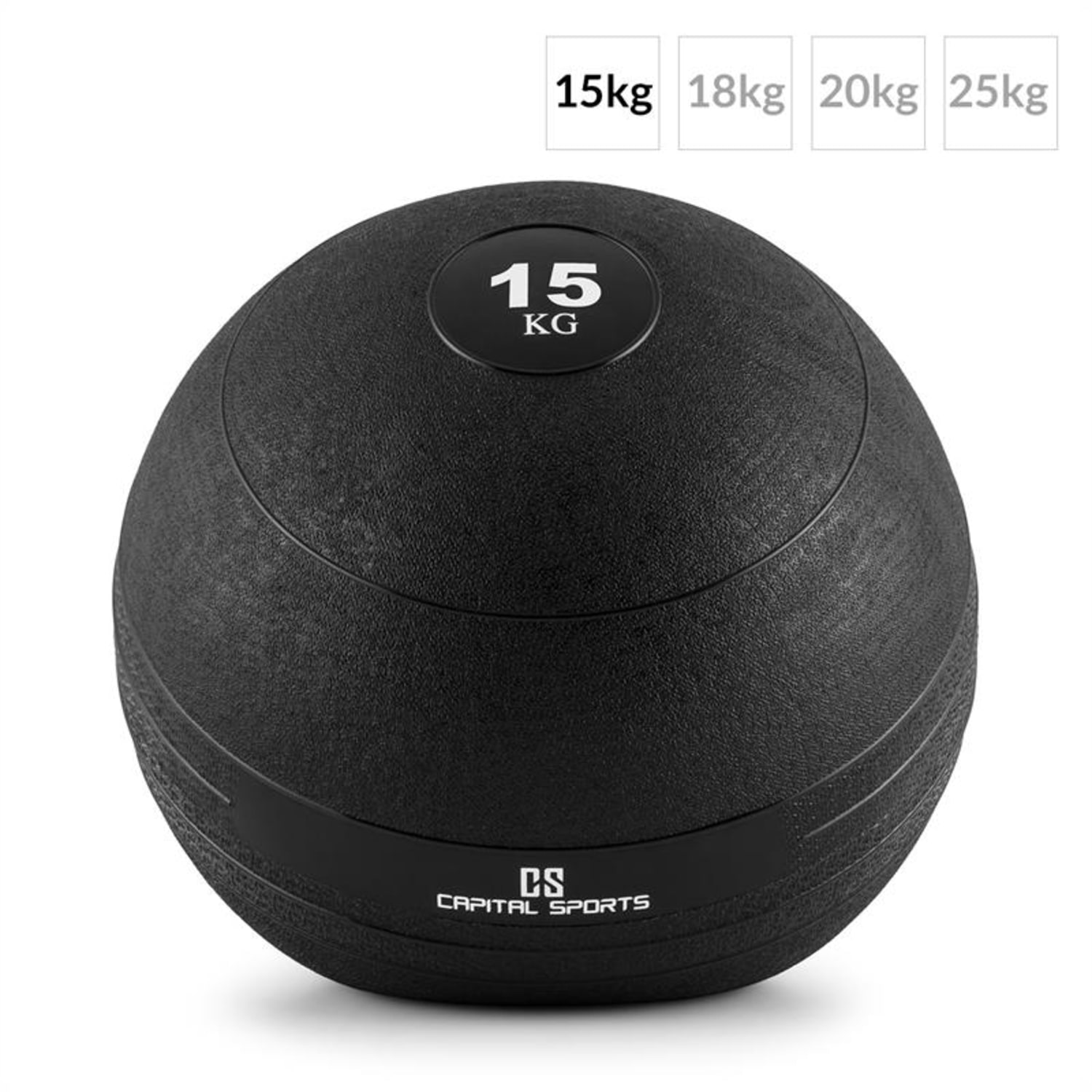 Groundcracker slamball bola de borracha preta com 15 kg 15 kg