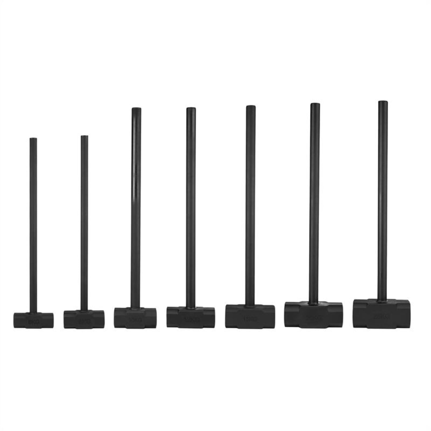 Big Knock, černé ocelové tréninkové kladivo, 15 kg 15 kg