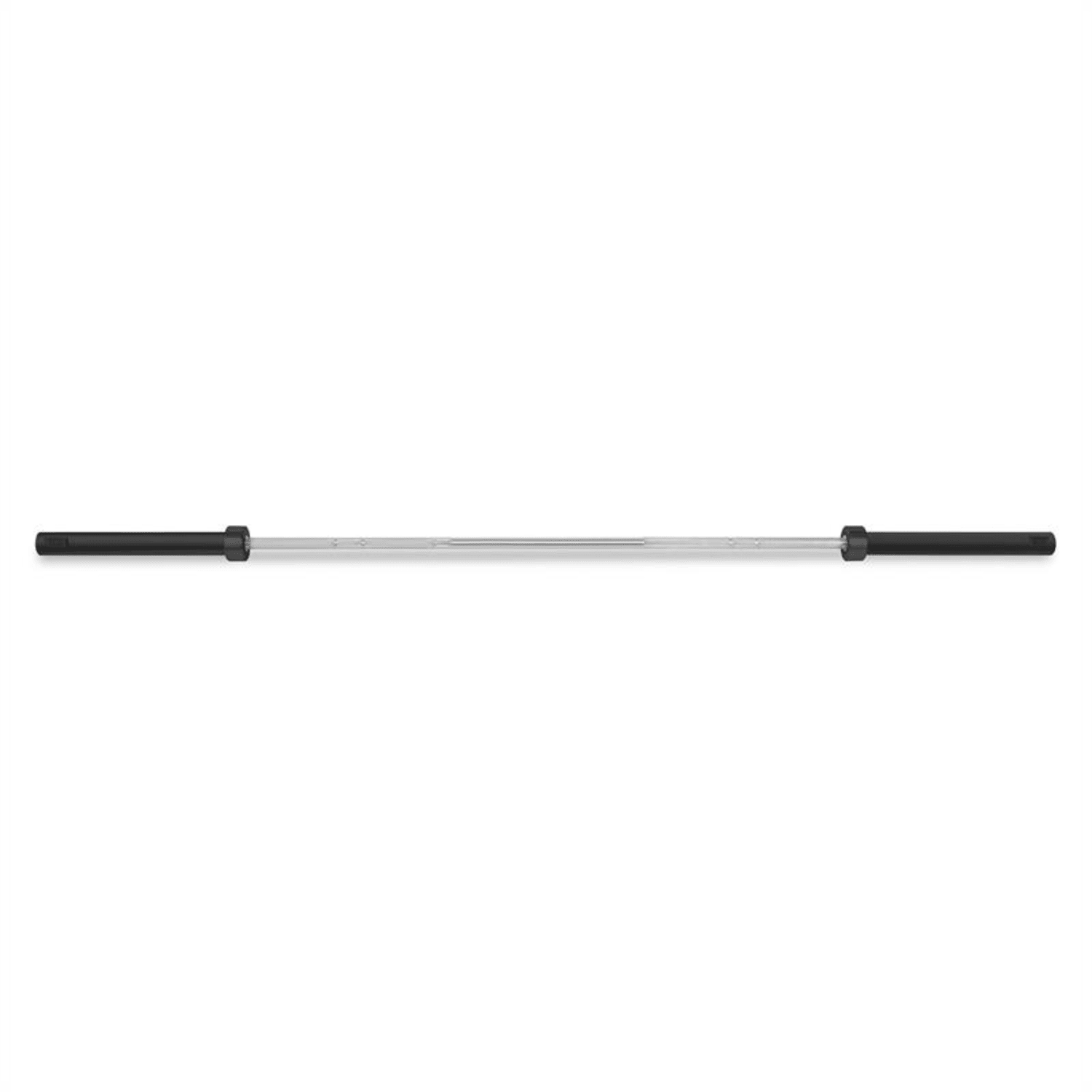 WOLFBAR, argintie / neagră, bară olimpică, crom, 20 kg 