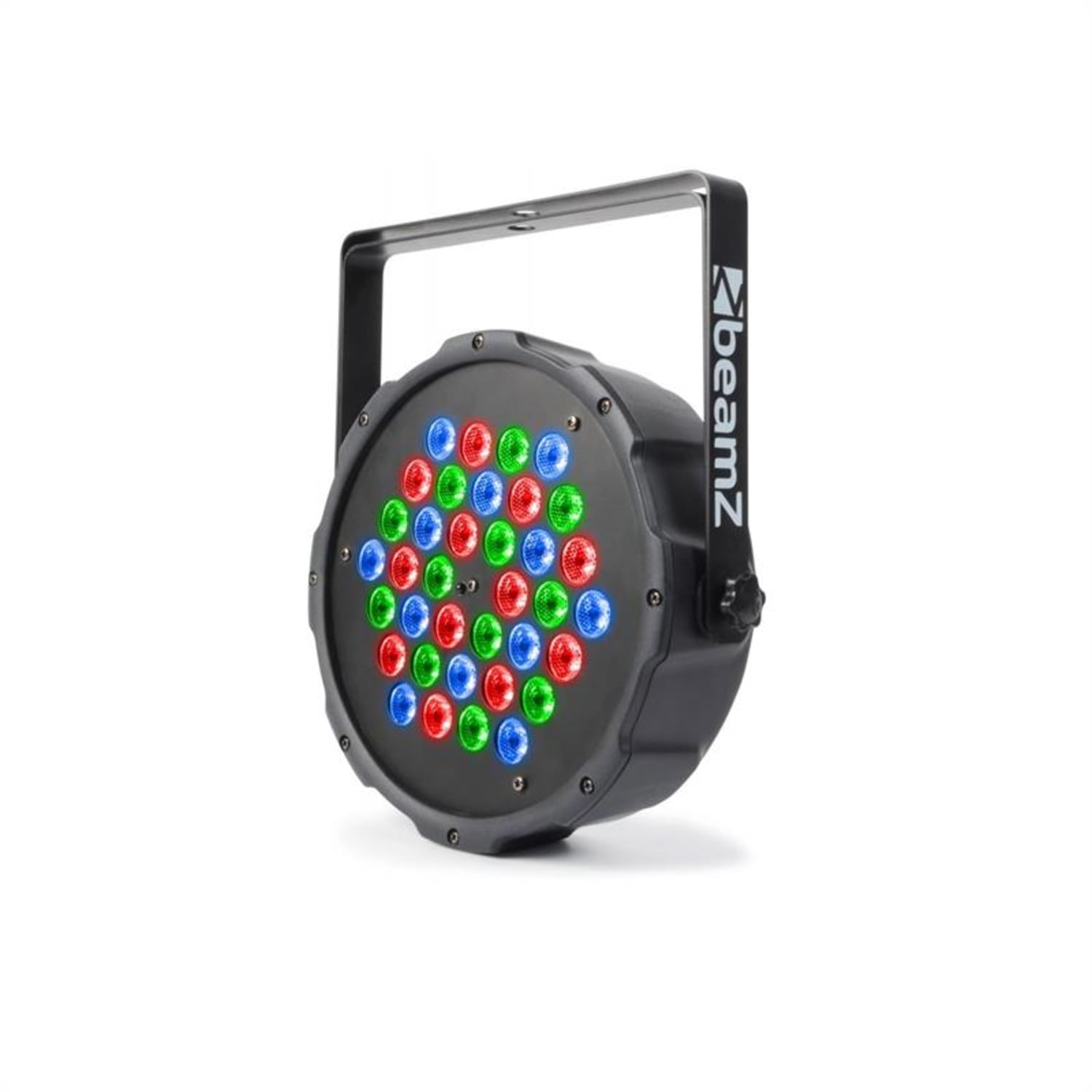 FlatPAR 36 x 1W PAR-valonheitin RGB LED DMX IR sis. kaukosäädin 