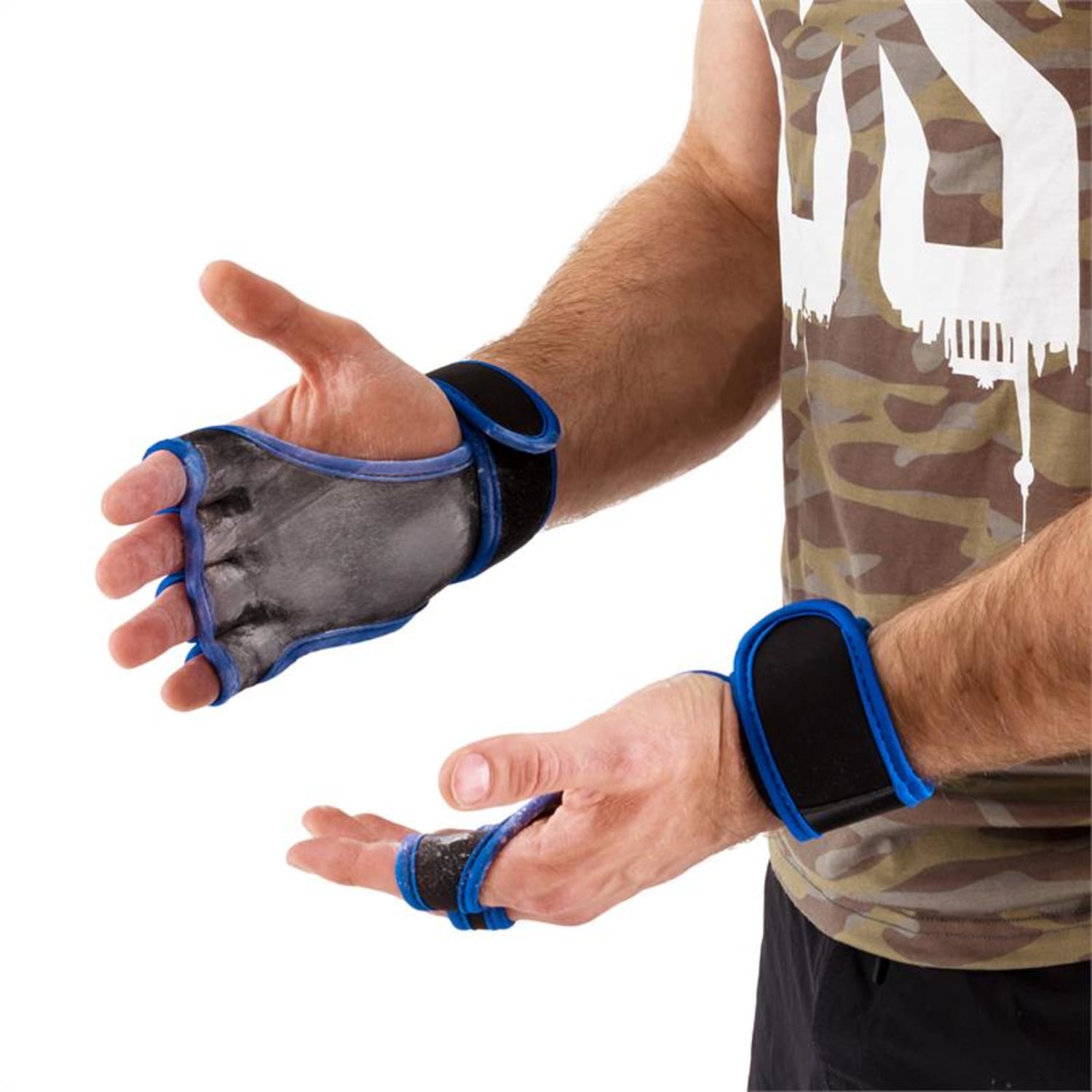 Palm Pro Gewichthebehandschuhe Größe S schwarz/blau 