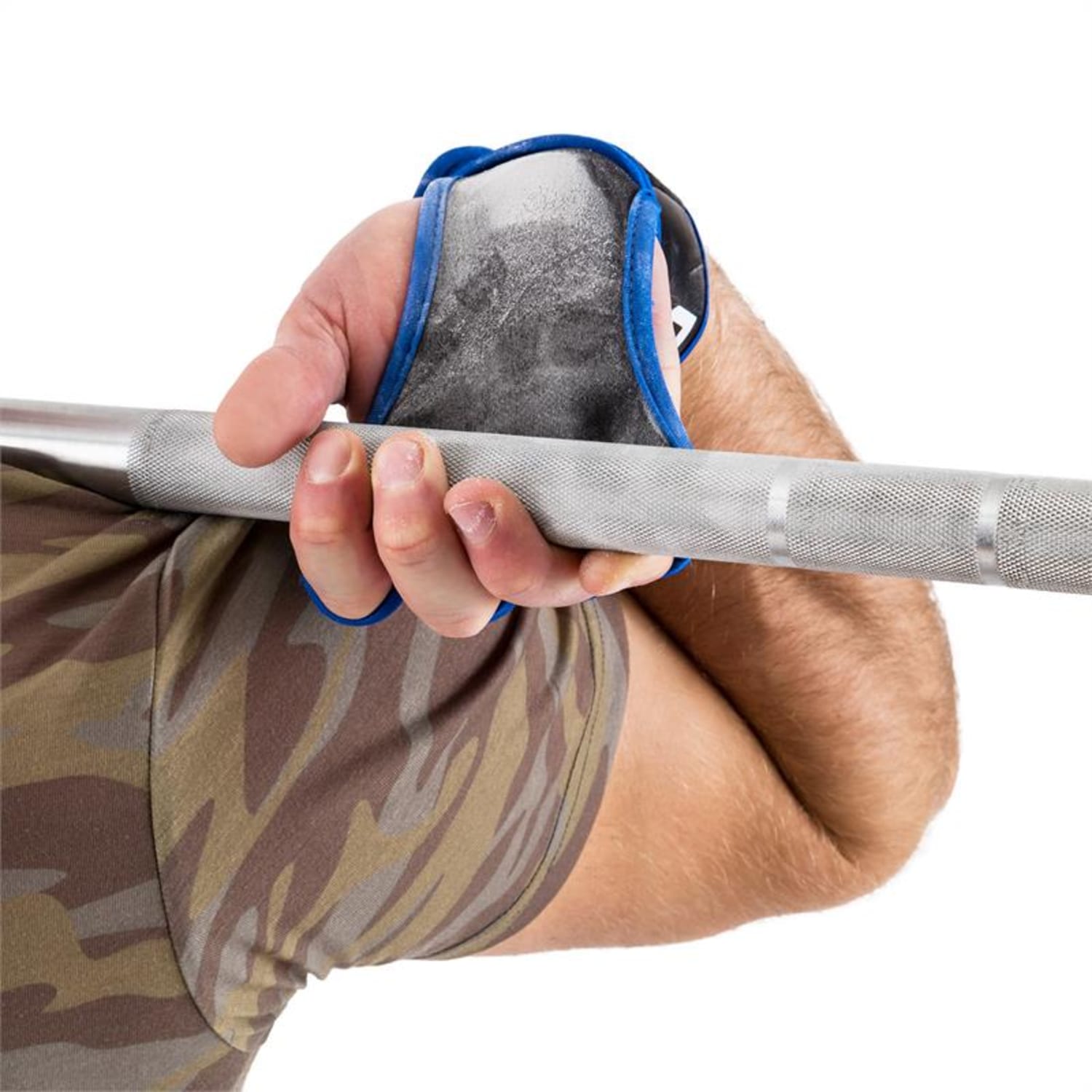 Palm PRO, súlyemelő kesztyű, M méret, kék-fekete