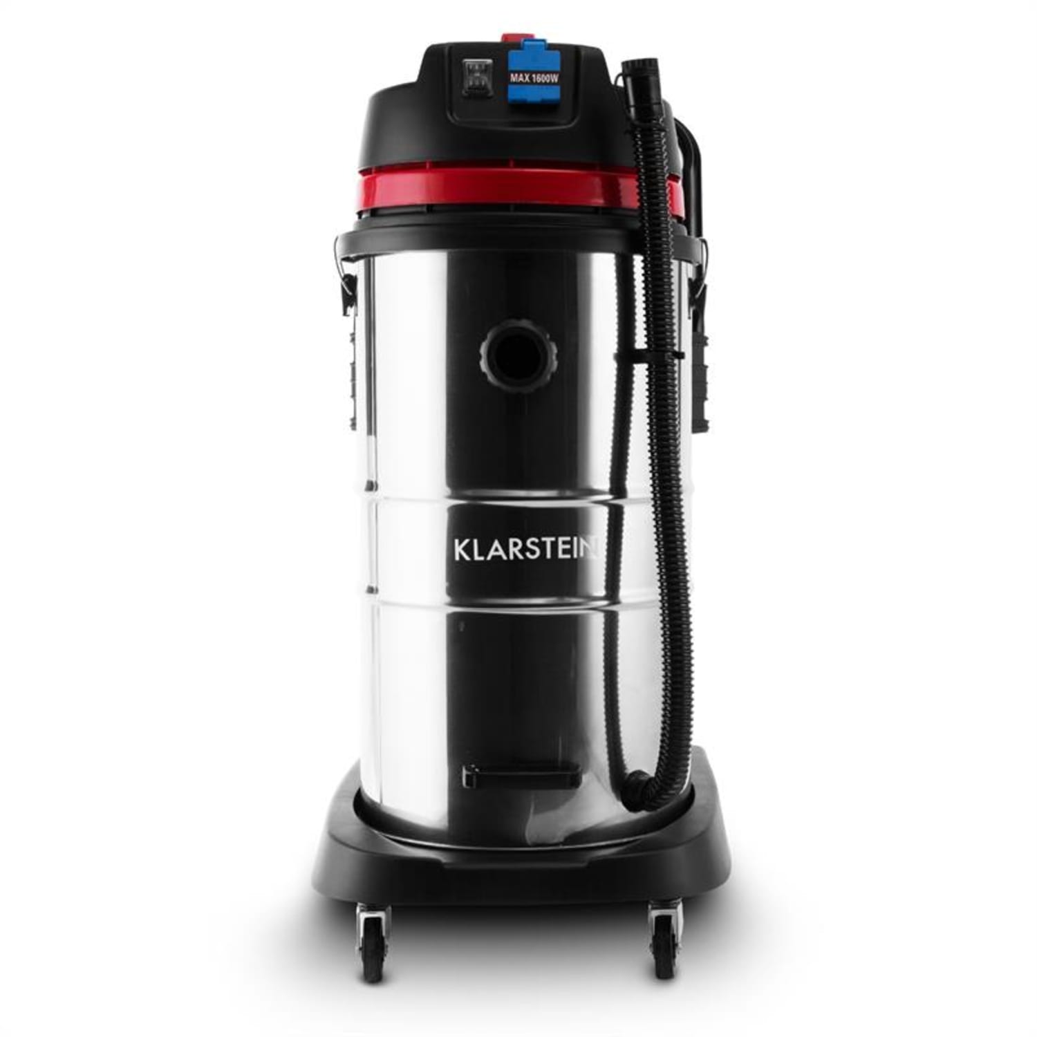 Reinraum Nat-droog-stofzuiger Industriële stofzuiger 2000 W HEPA 60l Stopcontact 60 ltr