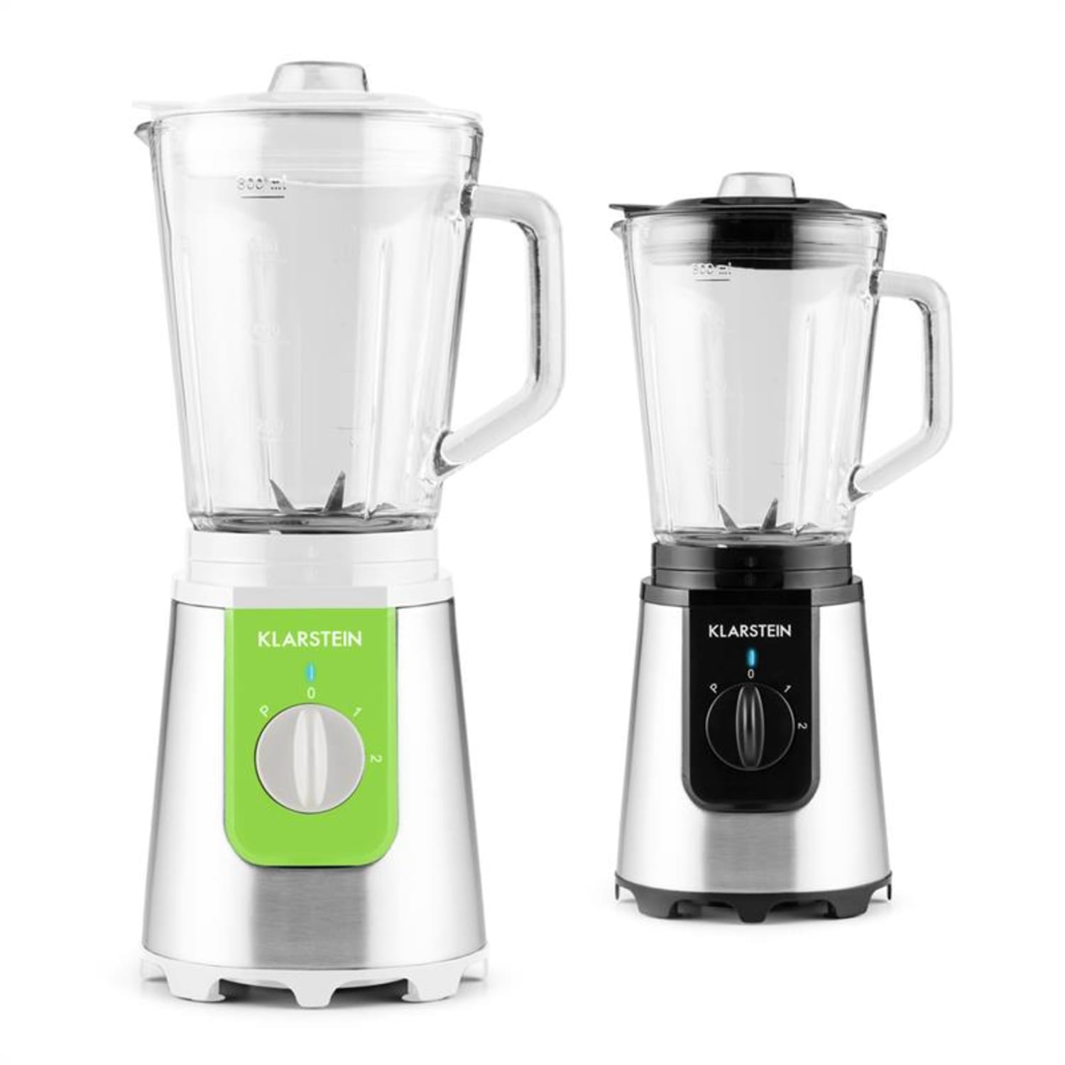Klarstein Shiva asztali mixer, mini smoothie készítő, 0,8 l, 350 W, BPA mentes, zöld Zöld