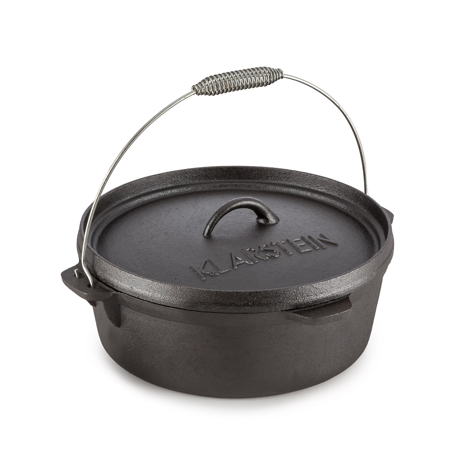 Hotrod 60, garnek żeliwny do grilla, 5,7 l, czarny 5,7 Ltr