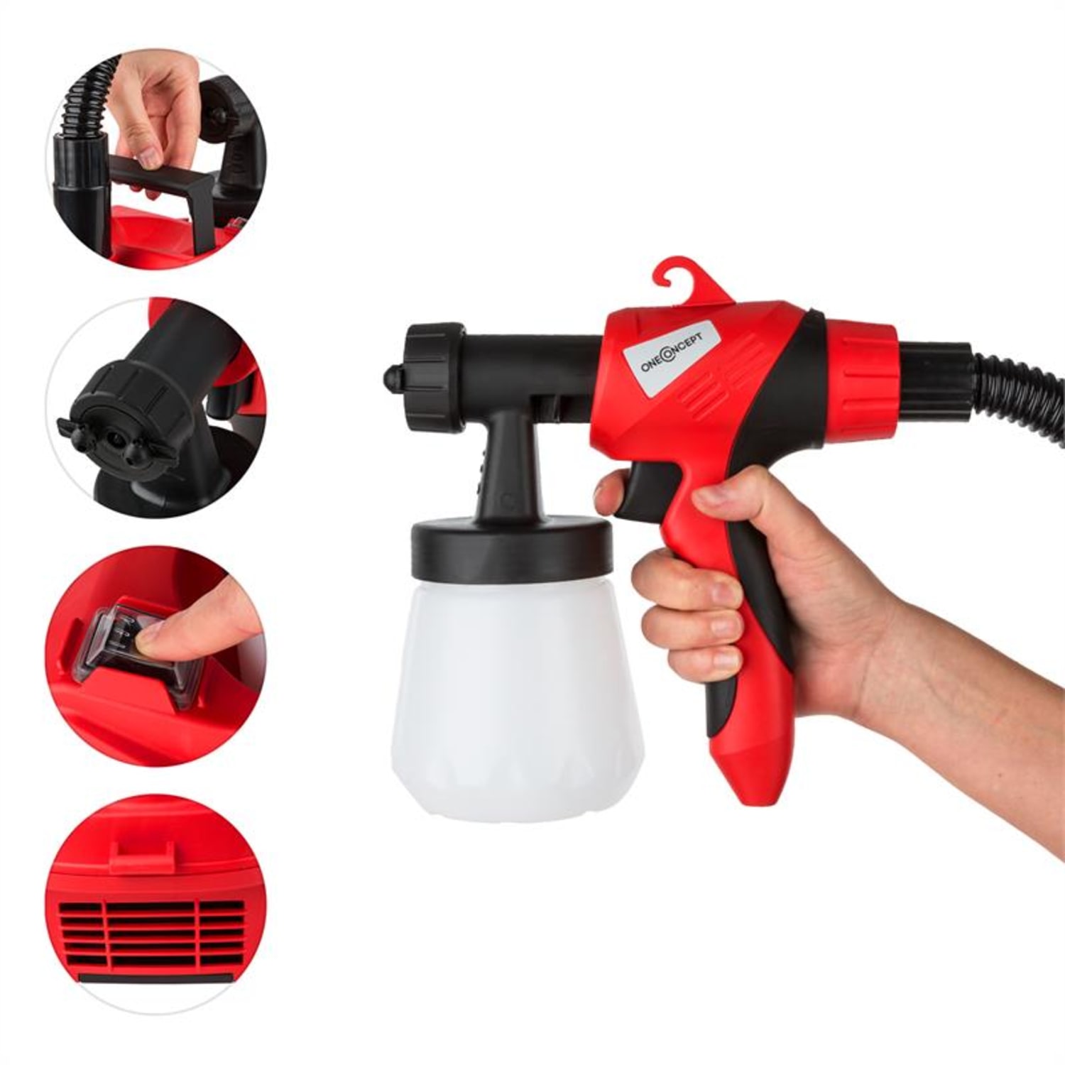 Ultracolor VX600, 700 ml, 600 W, elektrický rozprašovací systém na barvu 