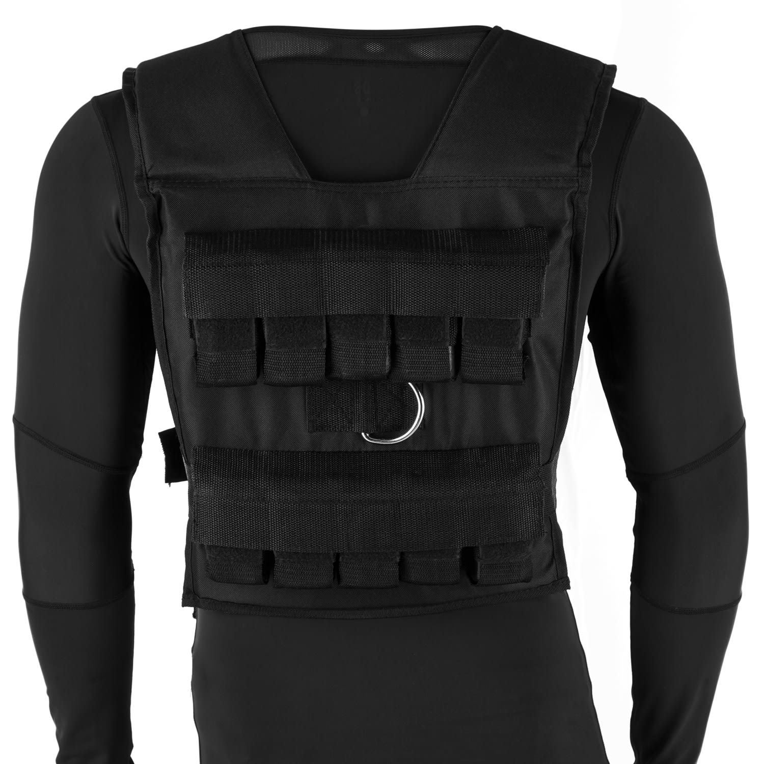 Monstervest, zátěžová vesta, 20 kg, univerzální velikost, nylon, černá 20 kg