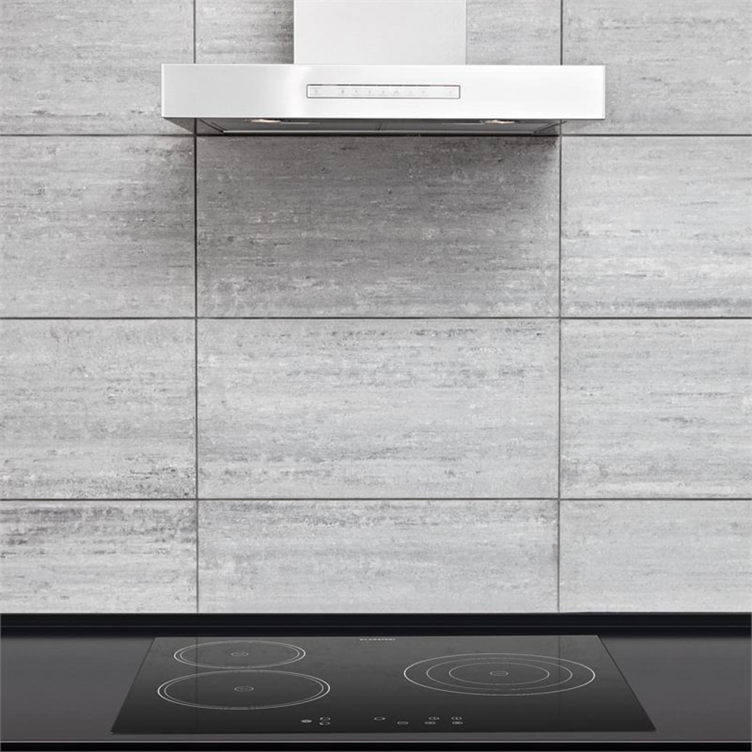 Virtuosa Piano Cottura Vetroceramica 5300W 59x52cm 3 Zone 