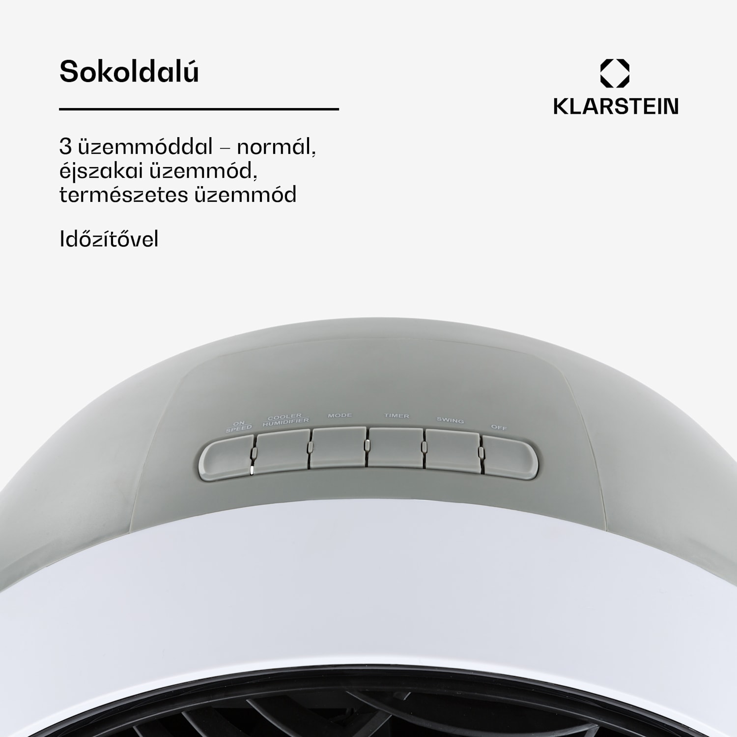 Whirlwind, 3 az 1-ben, klímaberendezés, ventilátor, léghűtő, párásító, 5.5l, 110W 1600 m³/h | Nem | Fehér