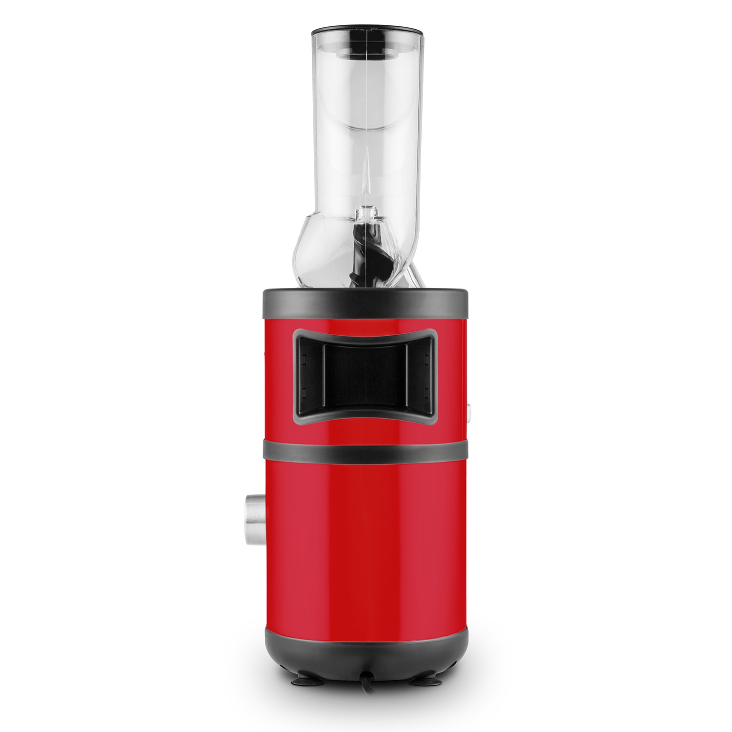 Klarstein Fruitberry, piros, lassú gyümölcsprés, 400 W, 60 fordulat/perc, Ø 8,5 cm-es töltőcső, nemesacél Piros