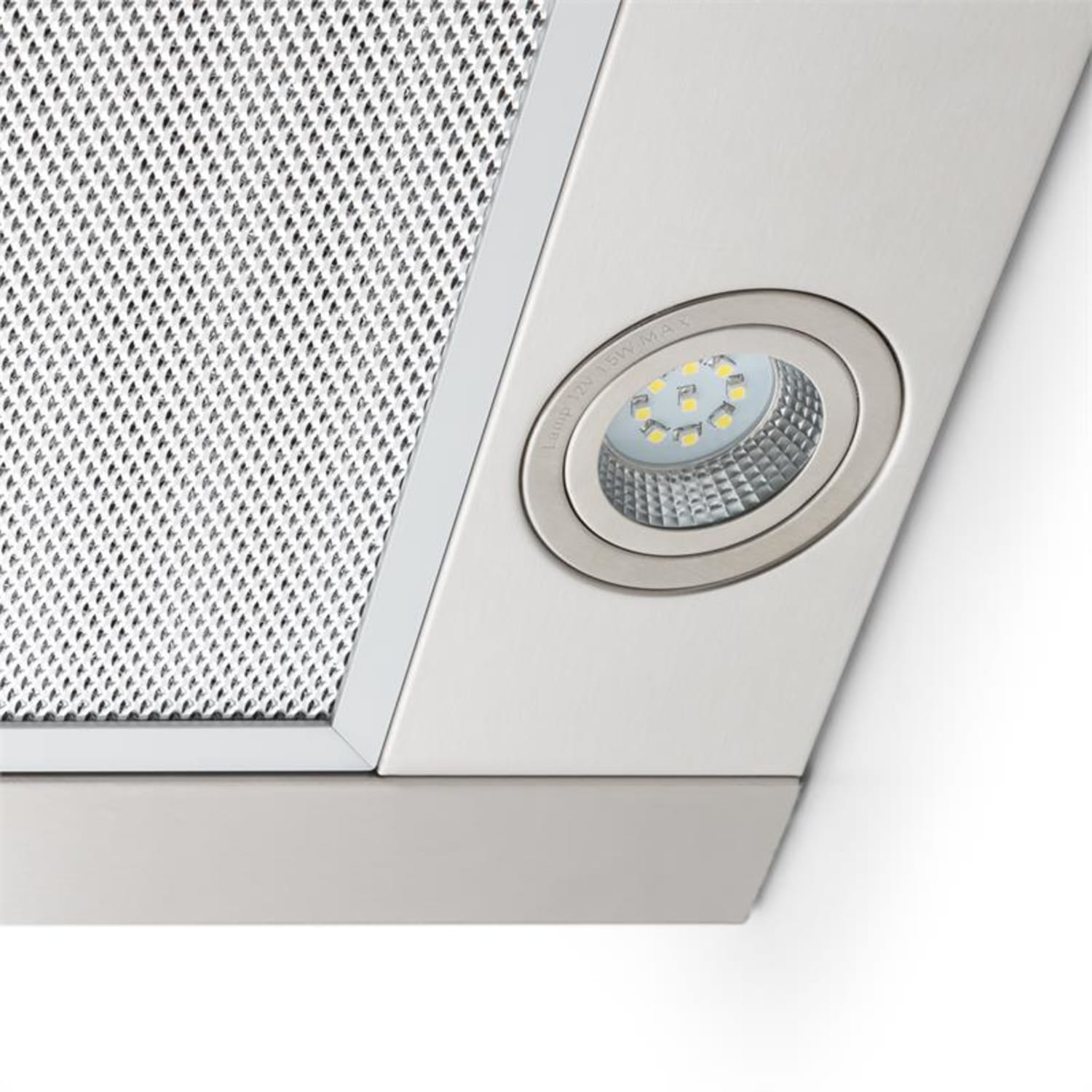 Zelda, digestoř, 60 cm, nástěnná, 620 m³/h, LED, dotykové ovládání, časovač, nerezová ocel 60 cm