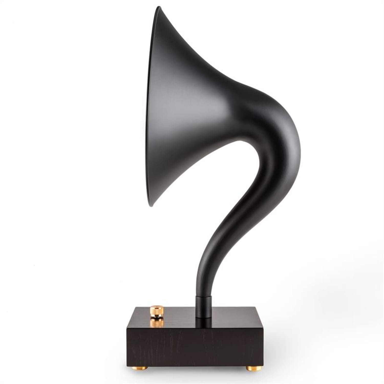 Tonale Hoorn-Luidspreker Bluetooth AUX Aluminium-Trechter Houten behuizing 