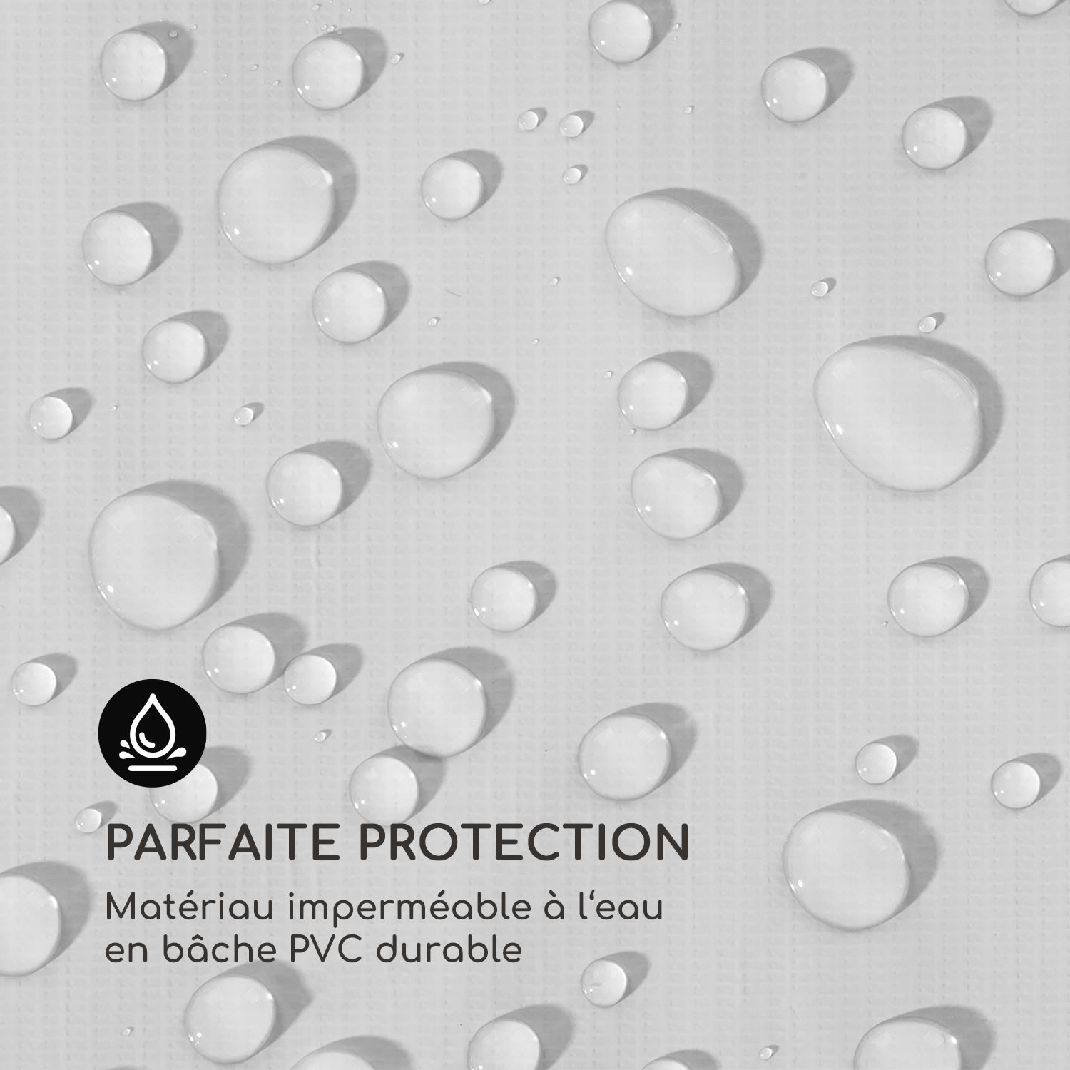 Sommerfest 5x10m 500 g/m² Chapiteau tente PVC étanche galvanisé 5x10 m / galvanisé / blanc