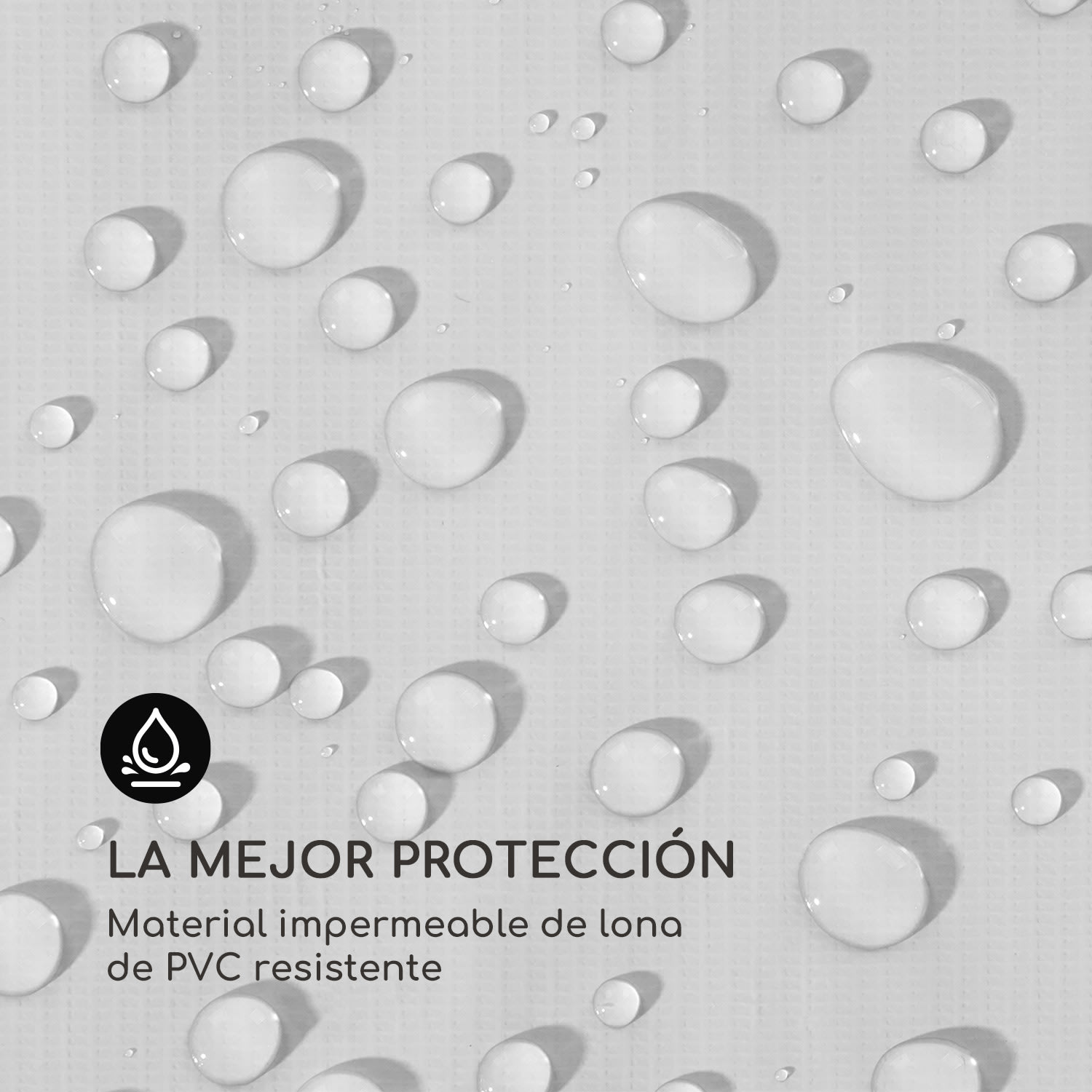 Sommerfest 6x12m 500 g/m² Carpa de fiestas Carpa PVC impermeable galvanizado 6 x 12 m/galvanizado/blanco