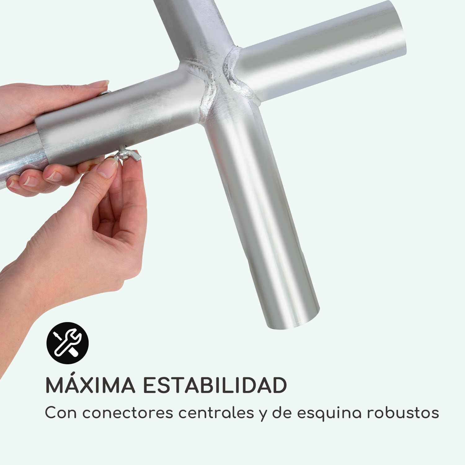 Sommerfest 6x12m 500 g/m² Carpa de fiestas Carpa PVC impermeable galvanizado 6 x 12 m/galvanizado/blanco