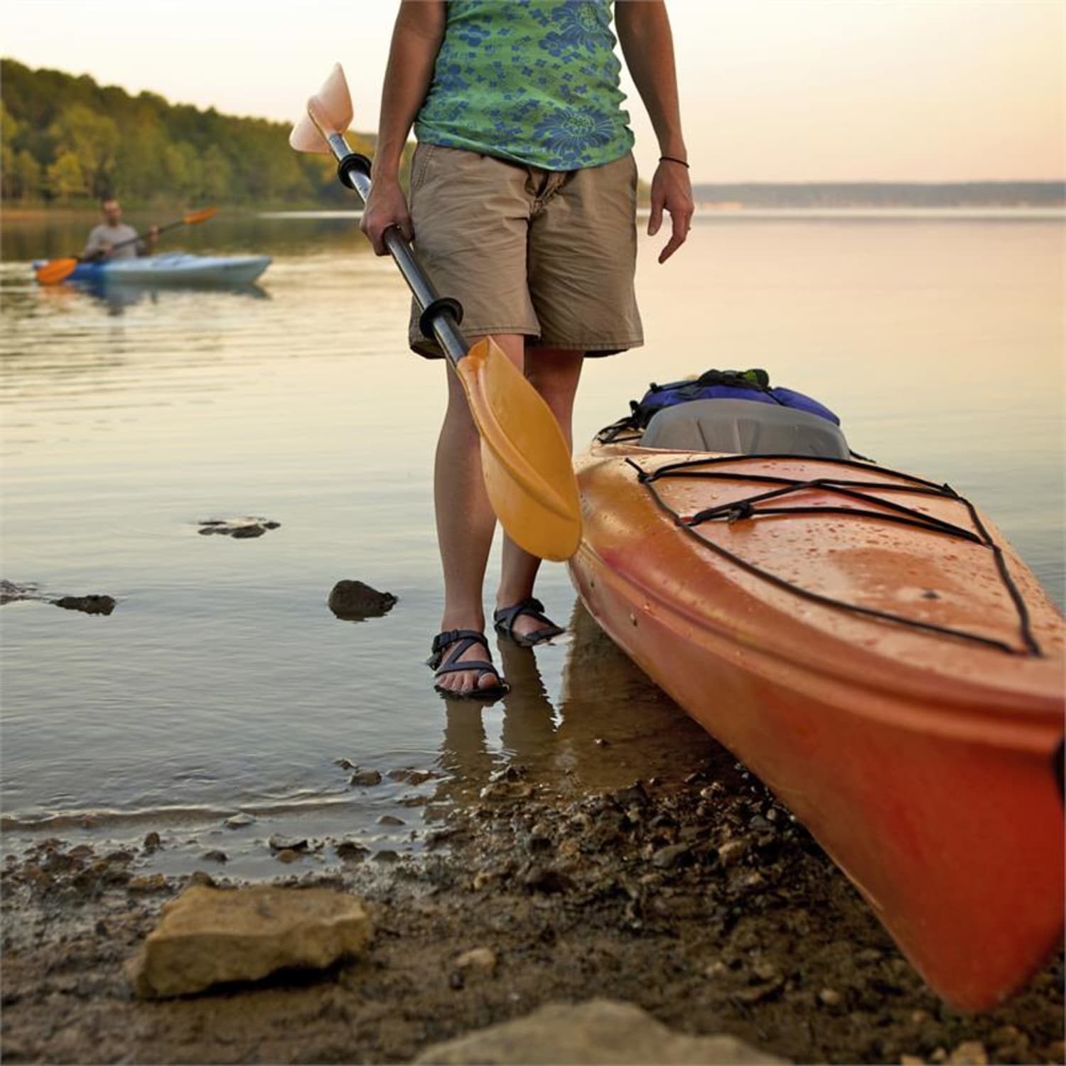 Sea Mule SL, каяк, опора, алуминий, анодизиран, сгъваем Сребърен металик