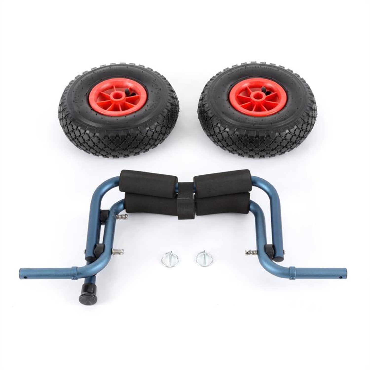 Sea Mule BL, modrý, vozík na kajak, podpera, hliník, eloxovaný, skladací Modrá metalíza