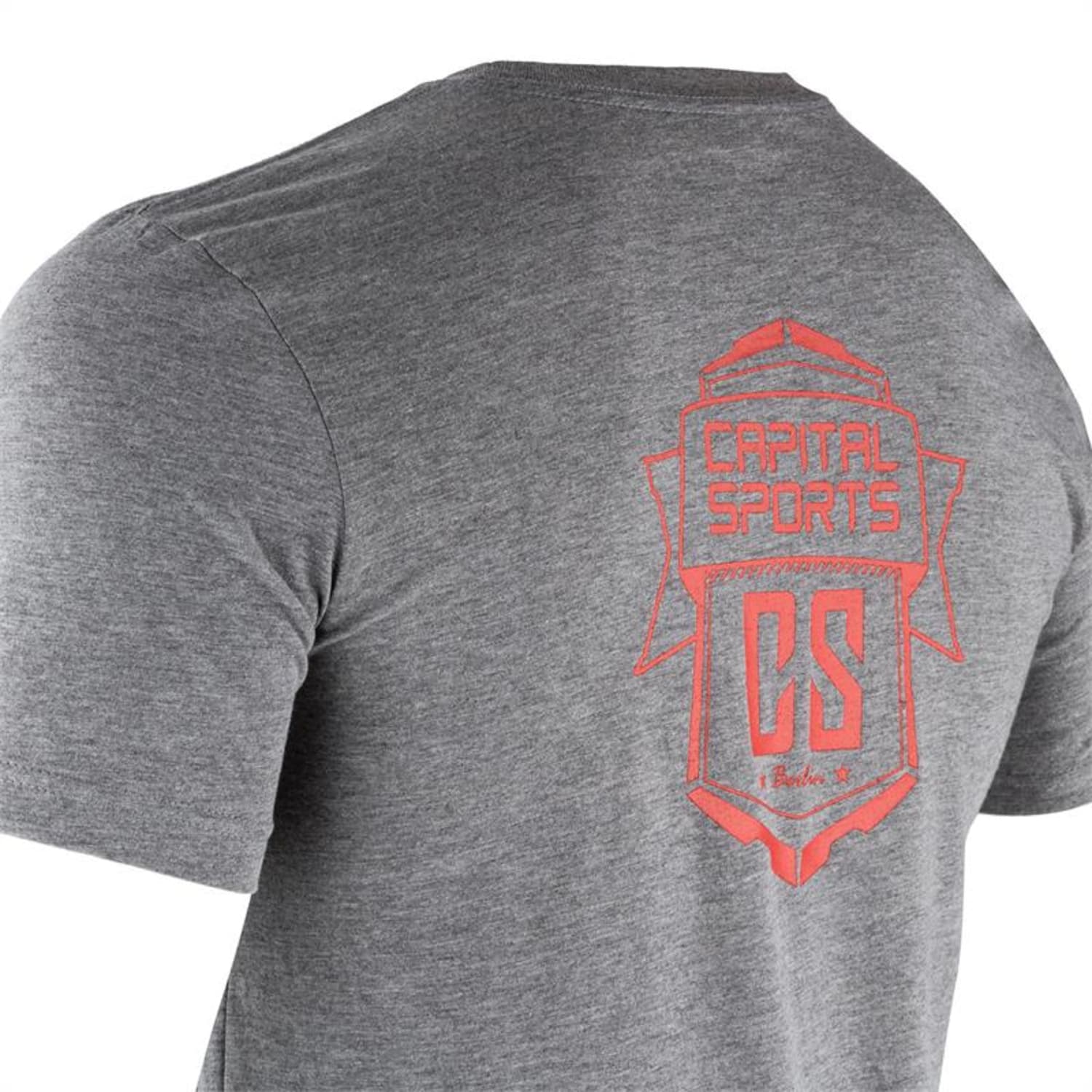 T-Shirt Desporto Homem Tamanho XL Cinzento Mesclado Cinzento | XL