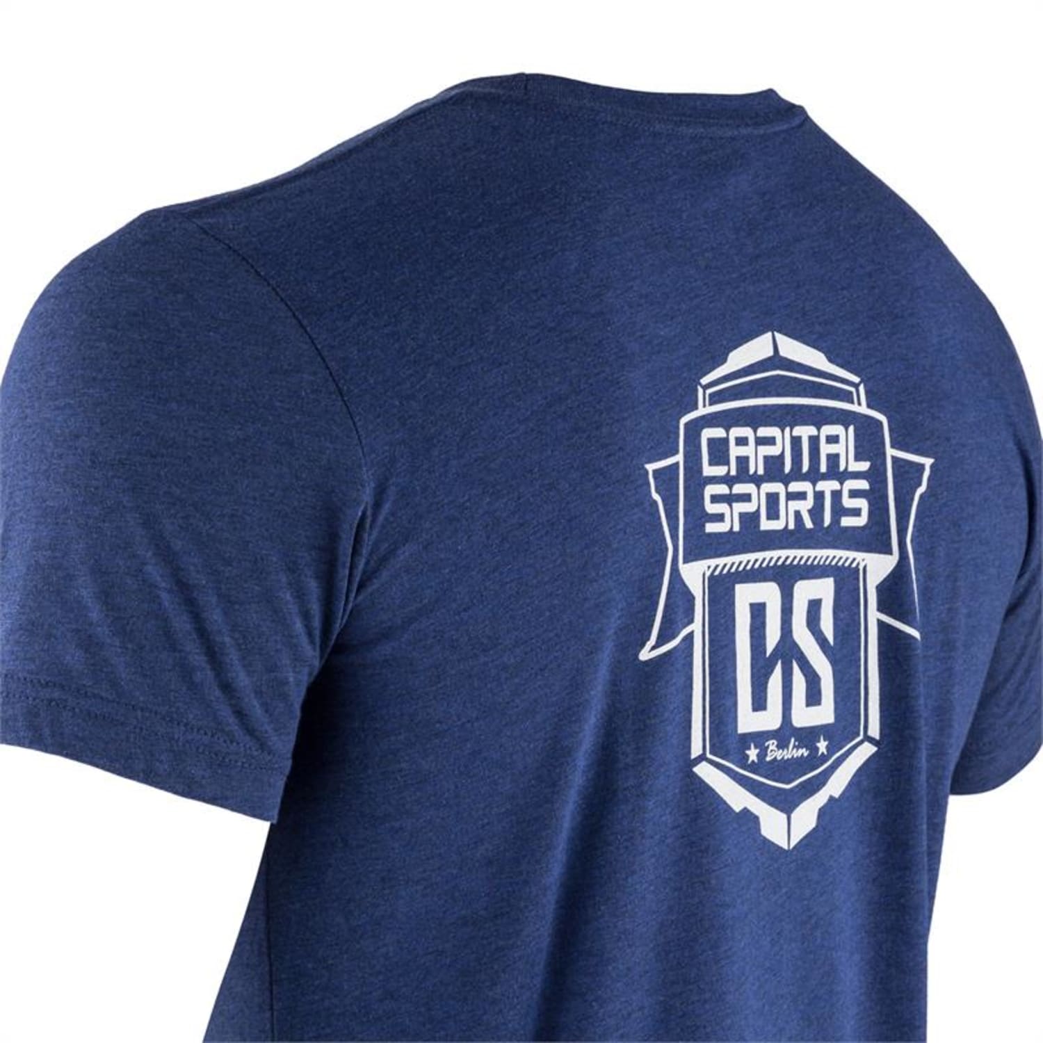 Trainings T-shirt voor mannen maat S Navy Donkerblauw | S