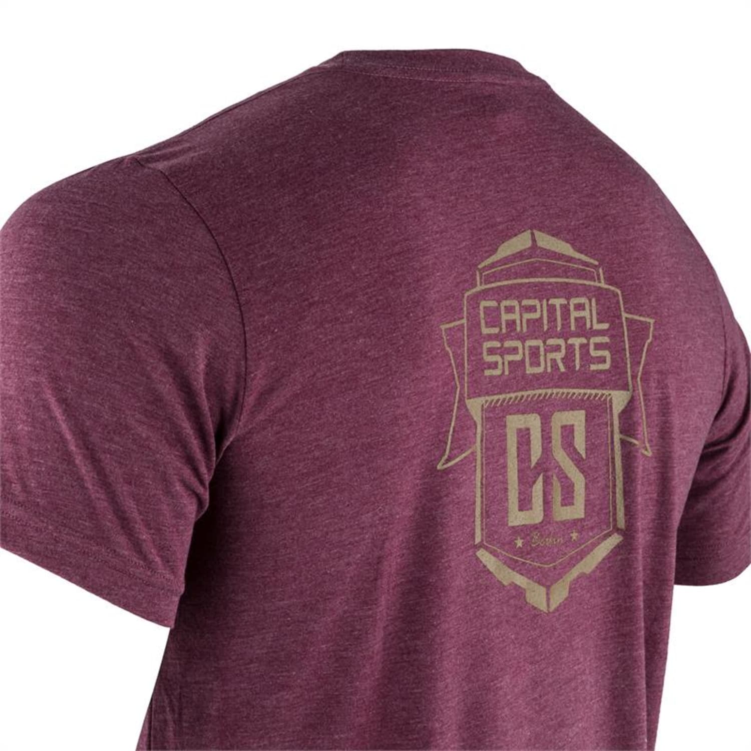 Trainings T-shirt voor mannen maat M bordeaux rood Lila | M