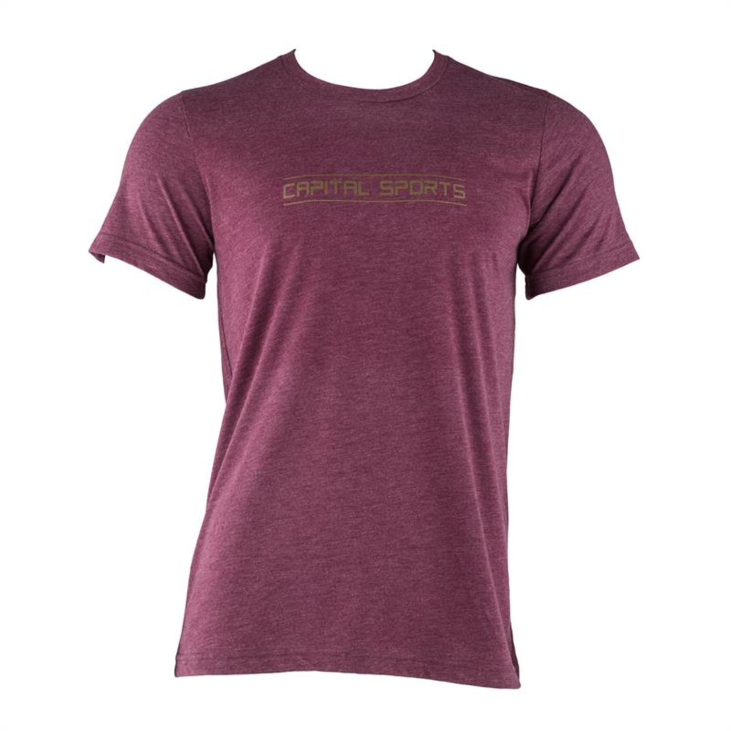 Trainings T-shirt voor mannen maat L bordeaux rood Paars | L