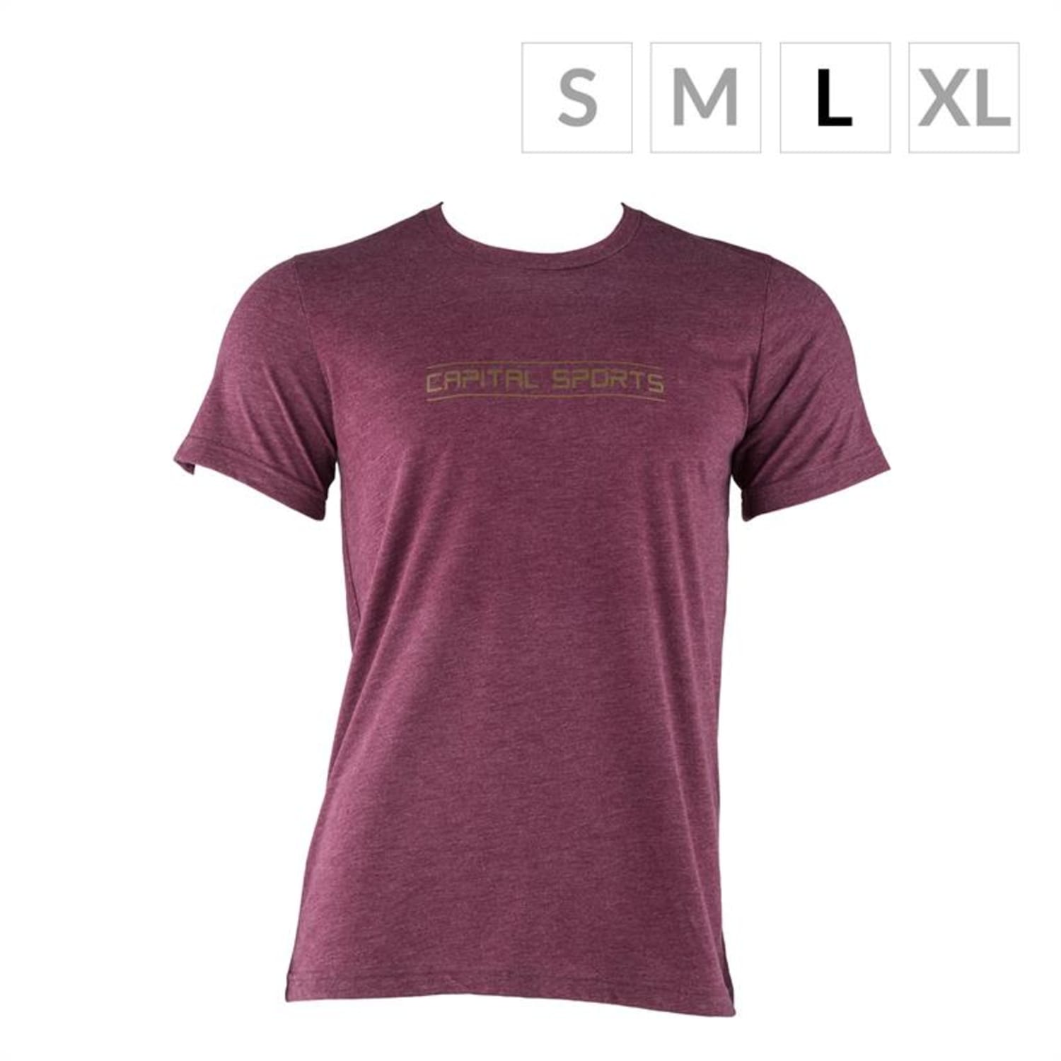 Športna majica za moške, Kostanjeva, Velikost L Vijolična | L