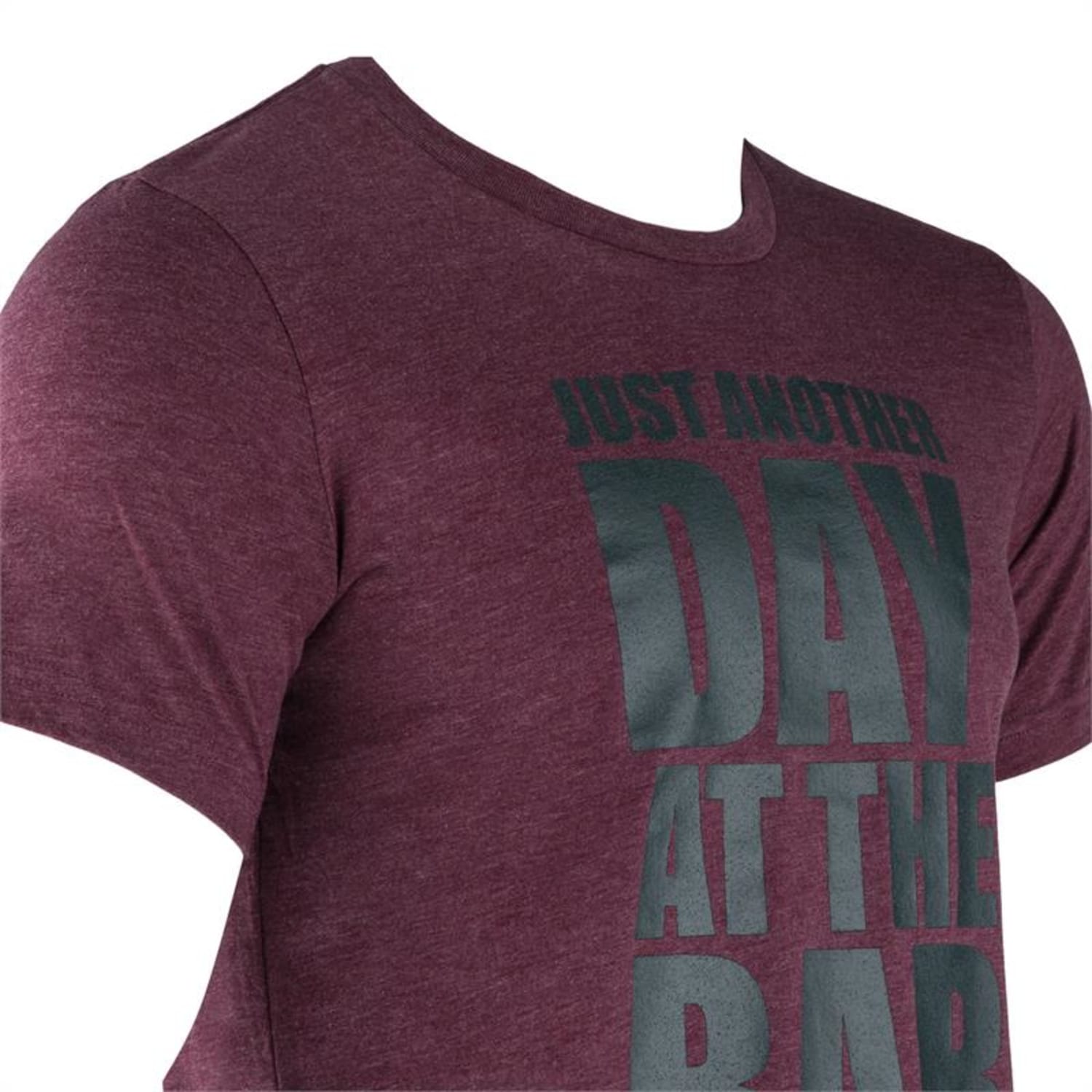 Training T-Shirt for Men Size S Maroon Mahogany | S