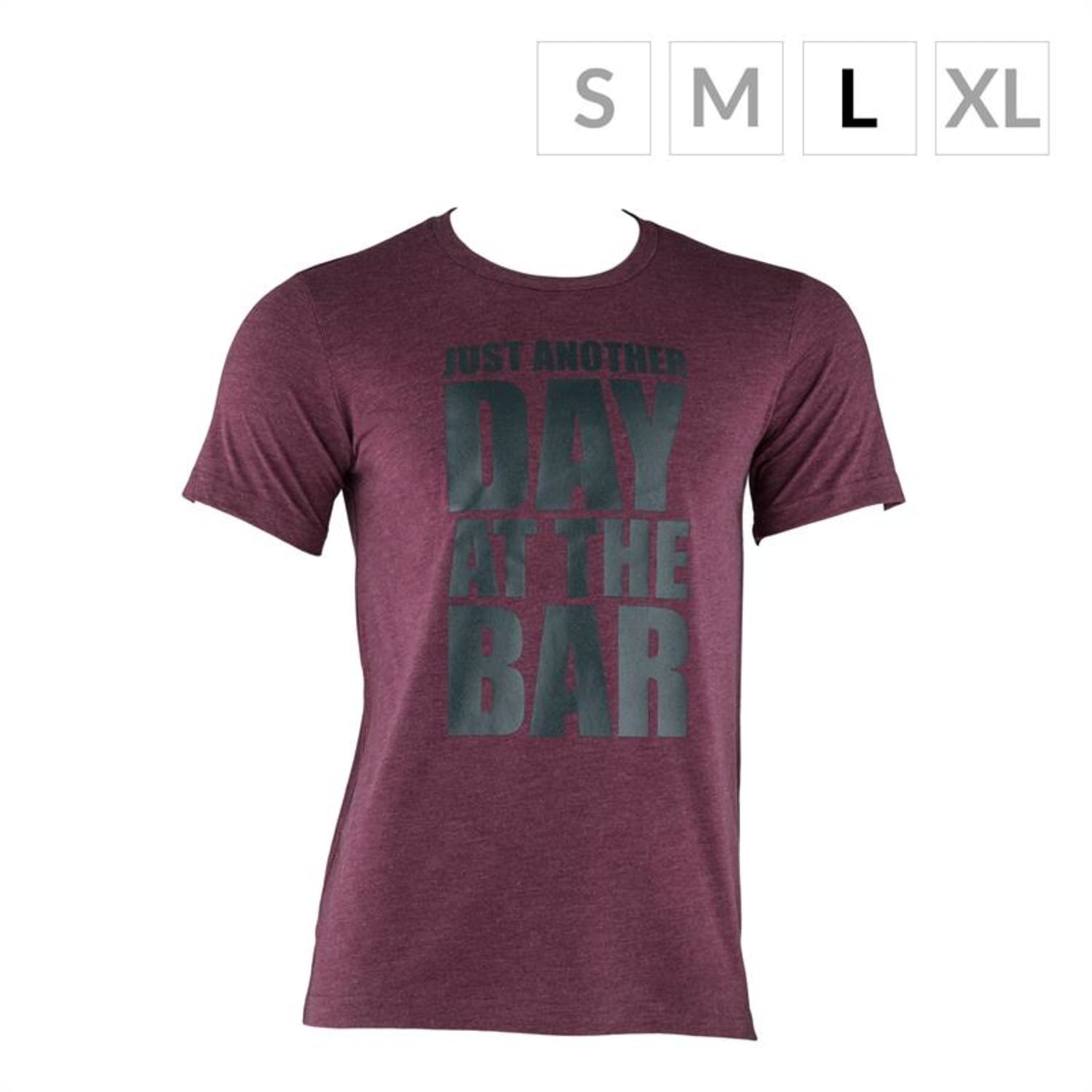 MOŠKA TRENING MAJICA, KOSTANJEVA BARVA, VELIKOST L Mahagonska | L