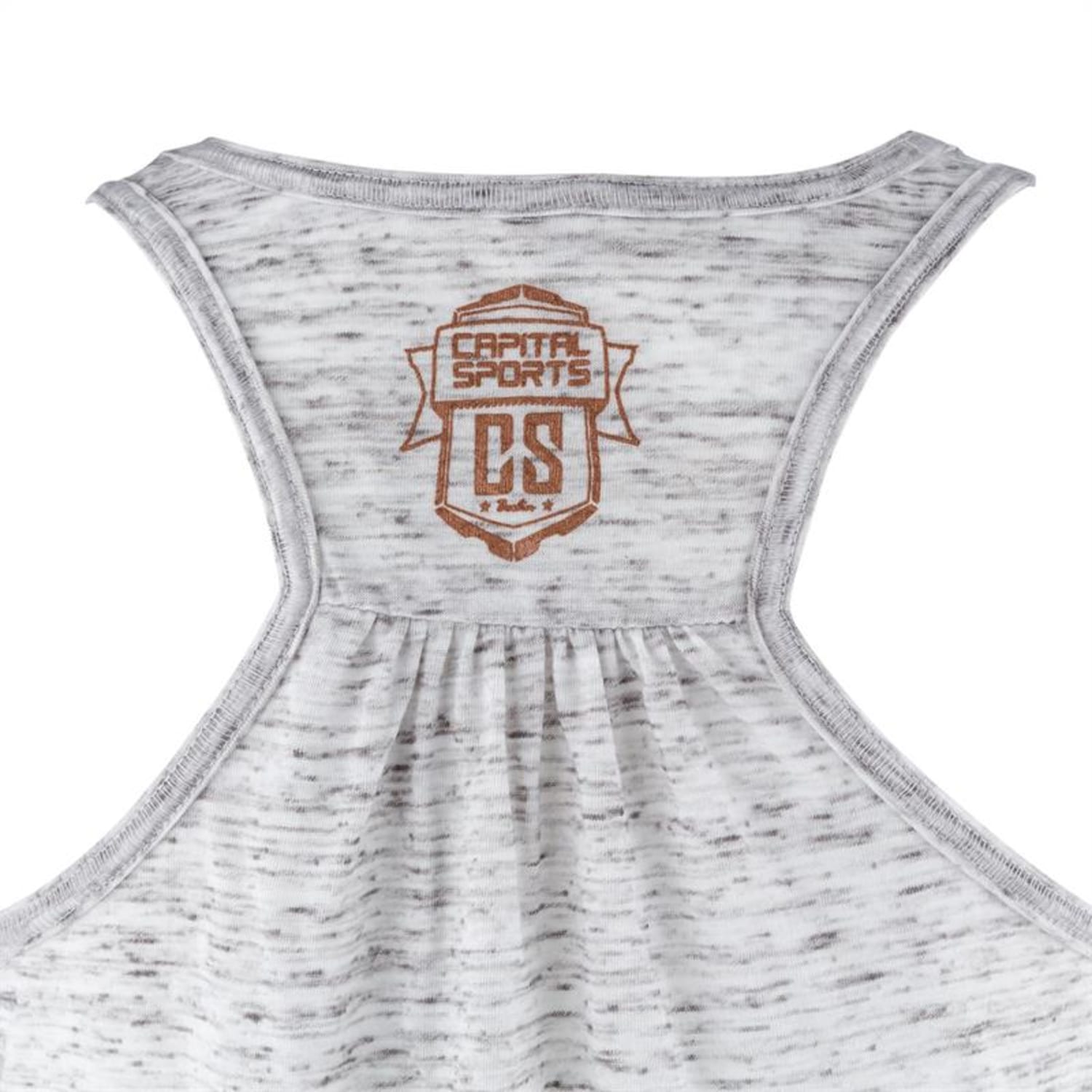 Top Desporto Mulher Tamanho M Branco Marmoreado Branco | M
