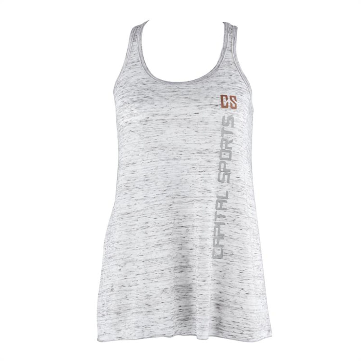 Trainings-top voor vrouwen maat XL wit gemarmerd Wit | XL