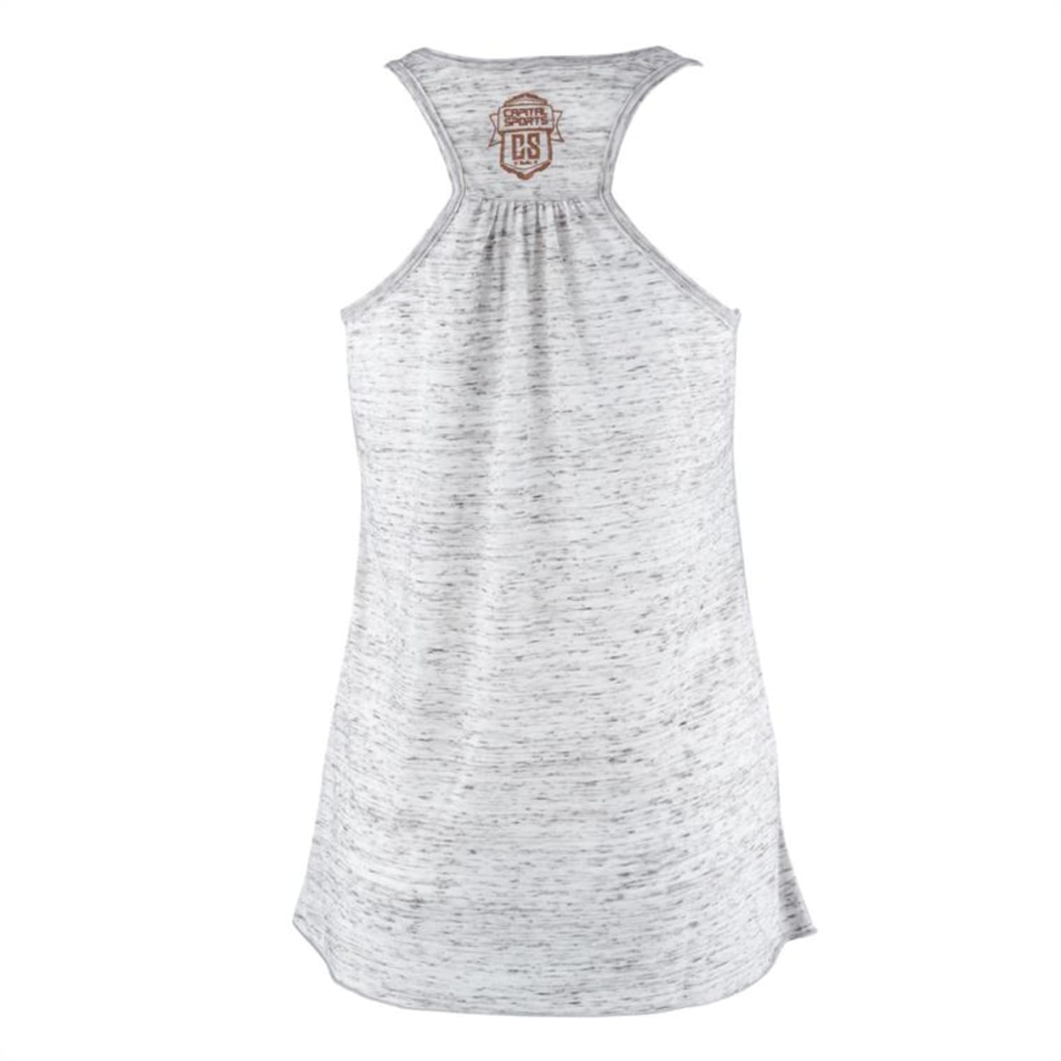 Trainings-top voor vrouwen maat XL wit gemarmerd Wit | XL