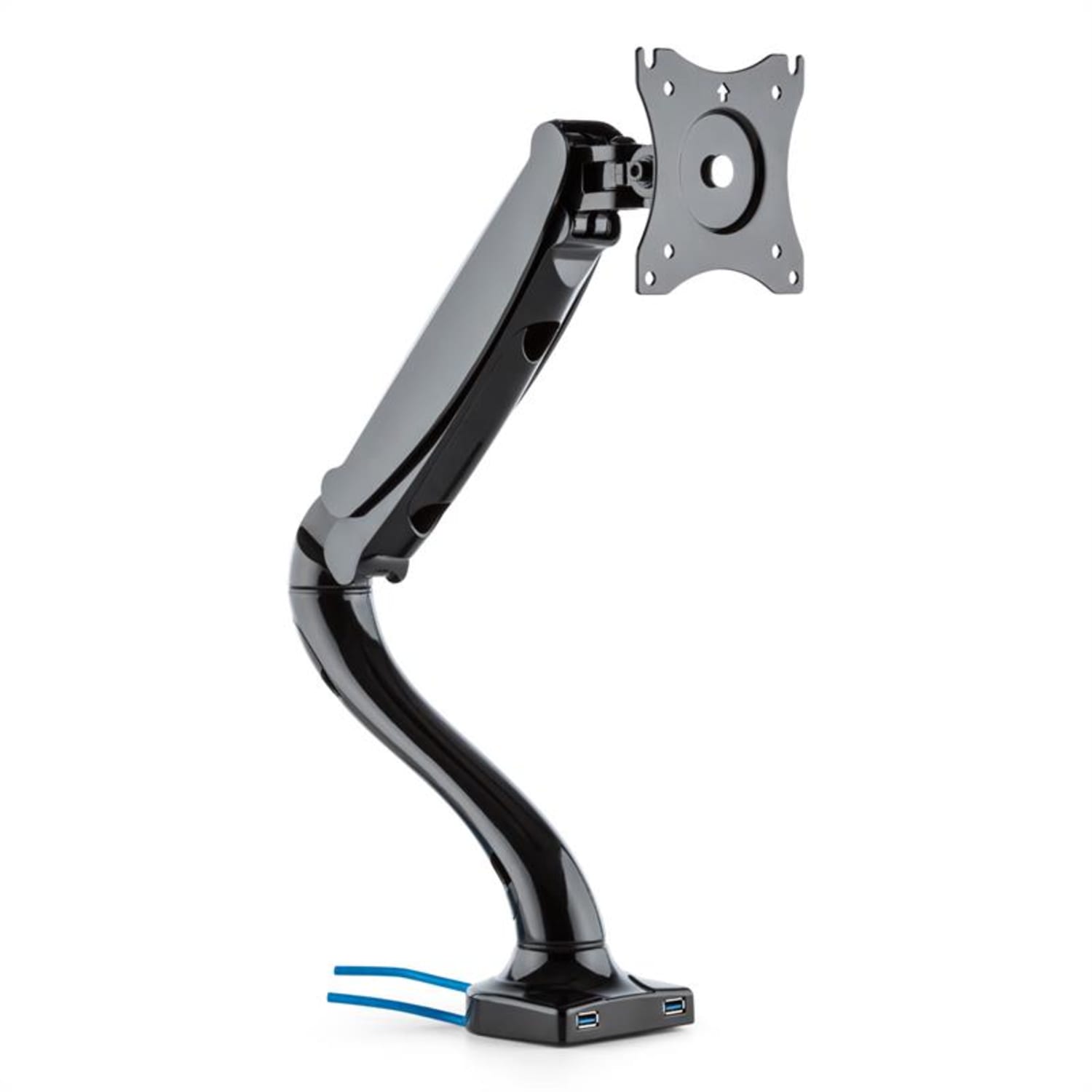 LDT09-C012USB Soporte de mesa para pantallas LED LCD 2 x USB incl. kit de montaje 