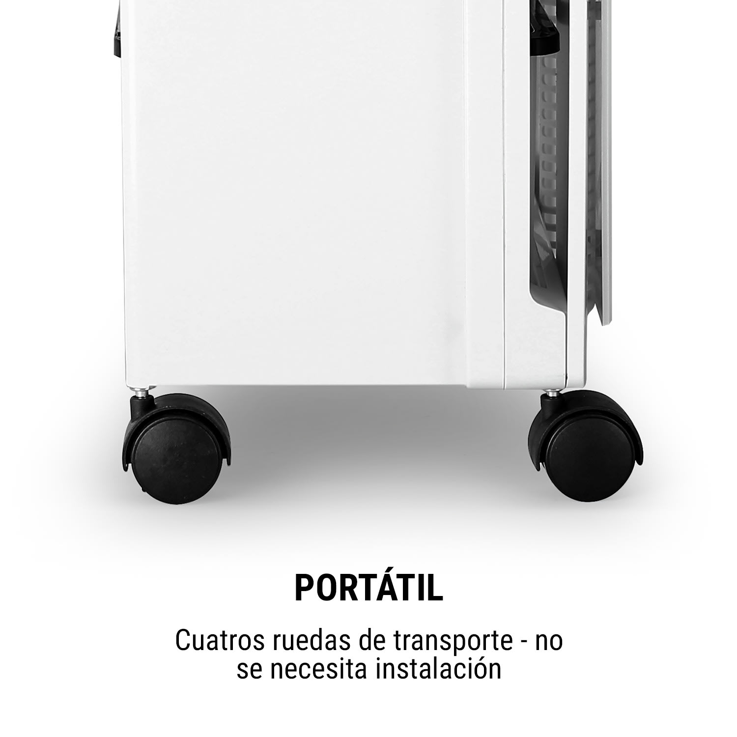 Baltic Blue Climatizador evaporativo y ventilador de 65 W, 360 m³/h, mando a distancia 