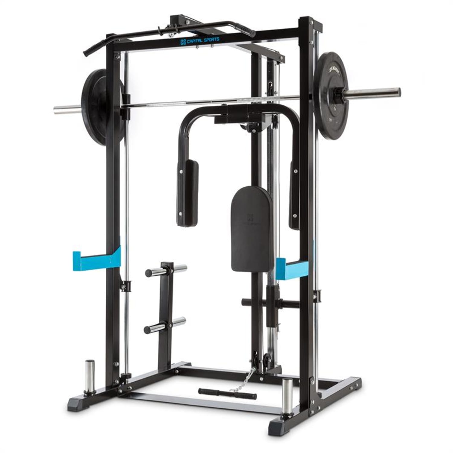 Half Rack Inclusor Butterfly Vogatore Cavi Incrociati Manubrio Lungo 