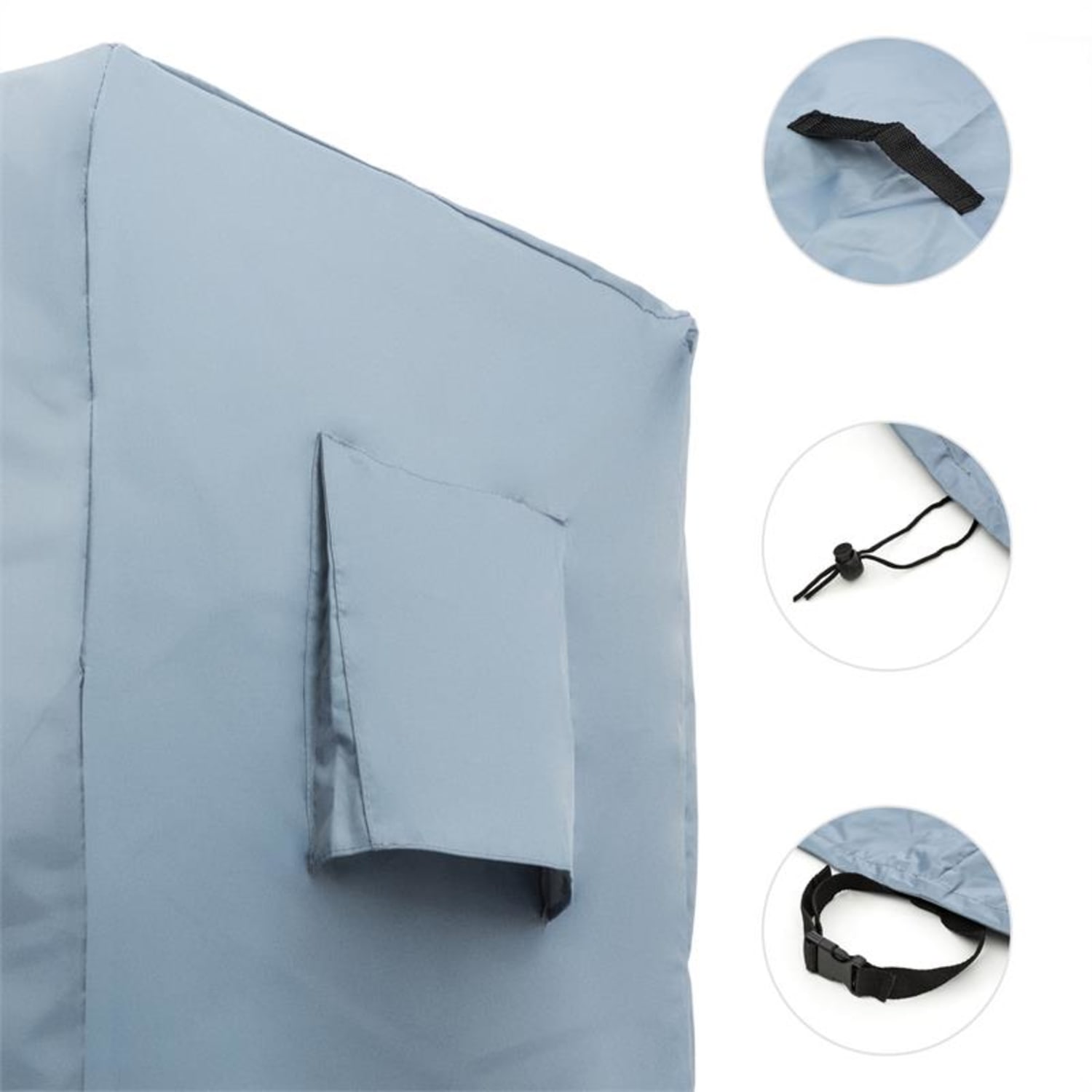 Protector 136PRO Cubierta para parrilla 64 x 116 x 136 cm incl. bolsa Cintas de sujeción | 136 cm