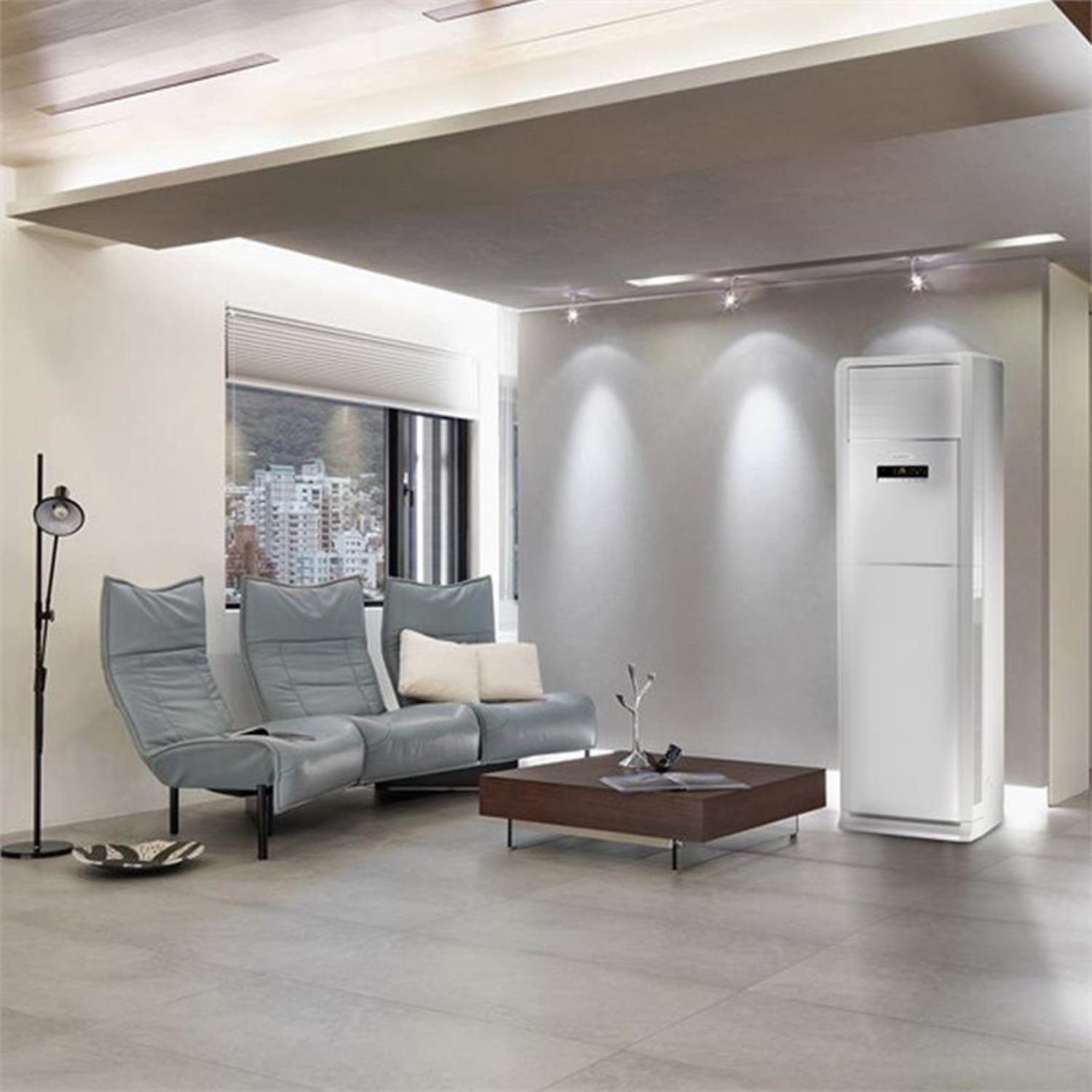 Koloss aire acondicionado inverter split 1850 m³/h 12 kw blanco