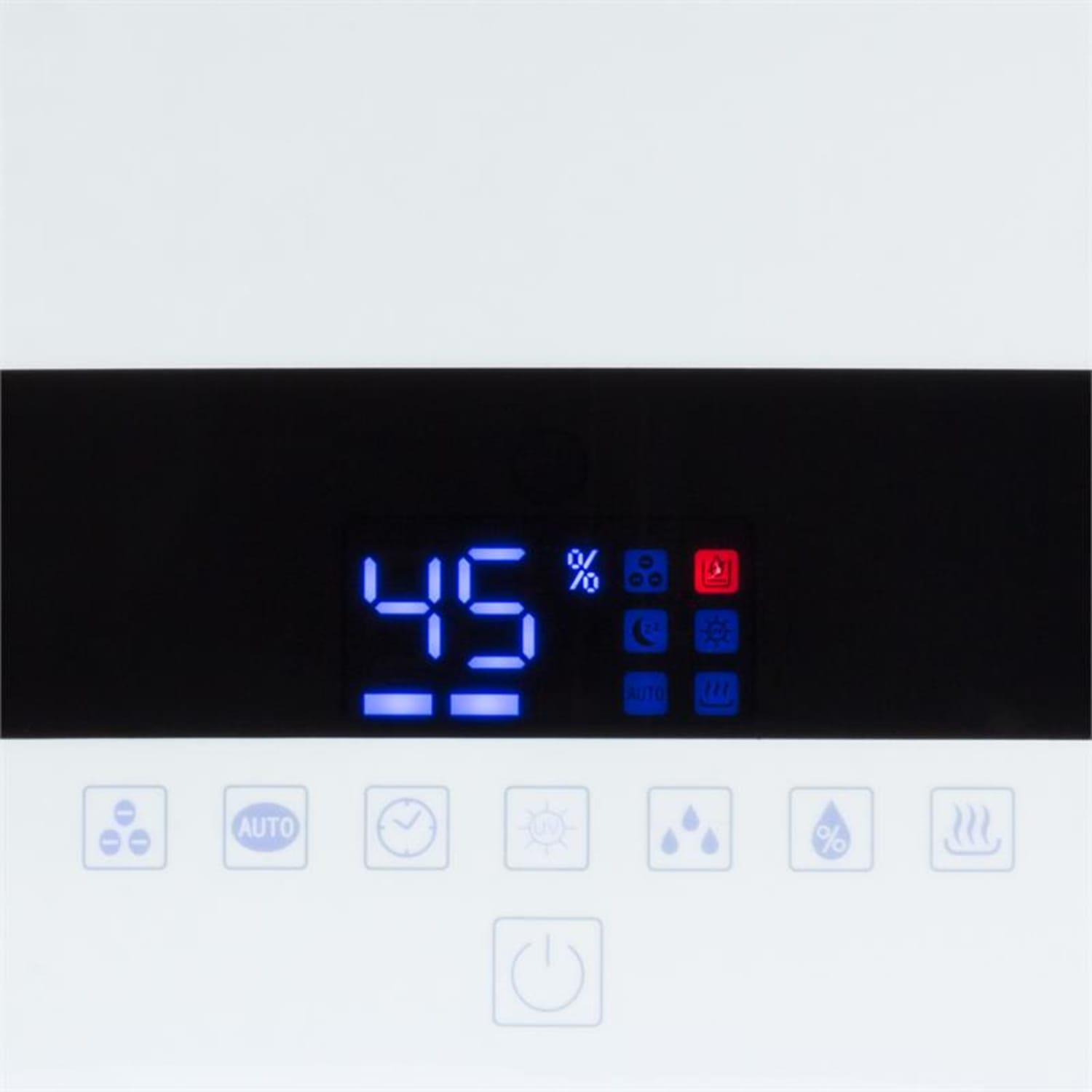 Nibelheim Humidificador de aire ultrasónico Ionizador 5,6 L UV blanco Blanco
