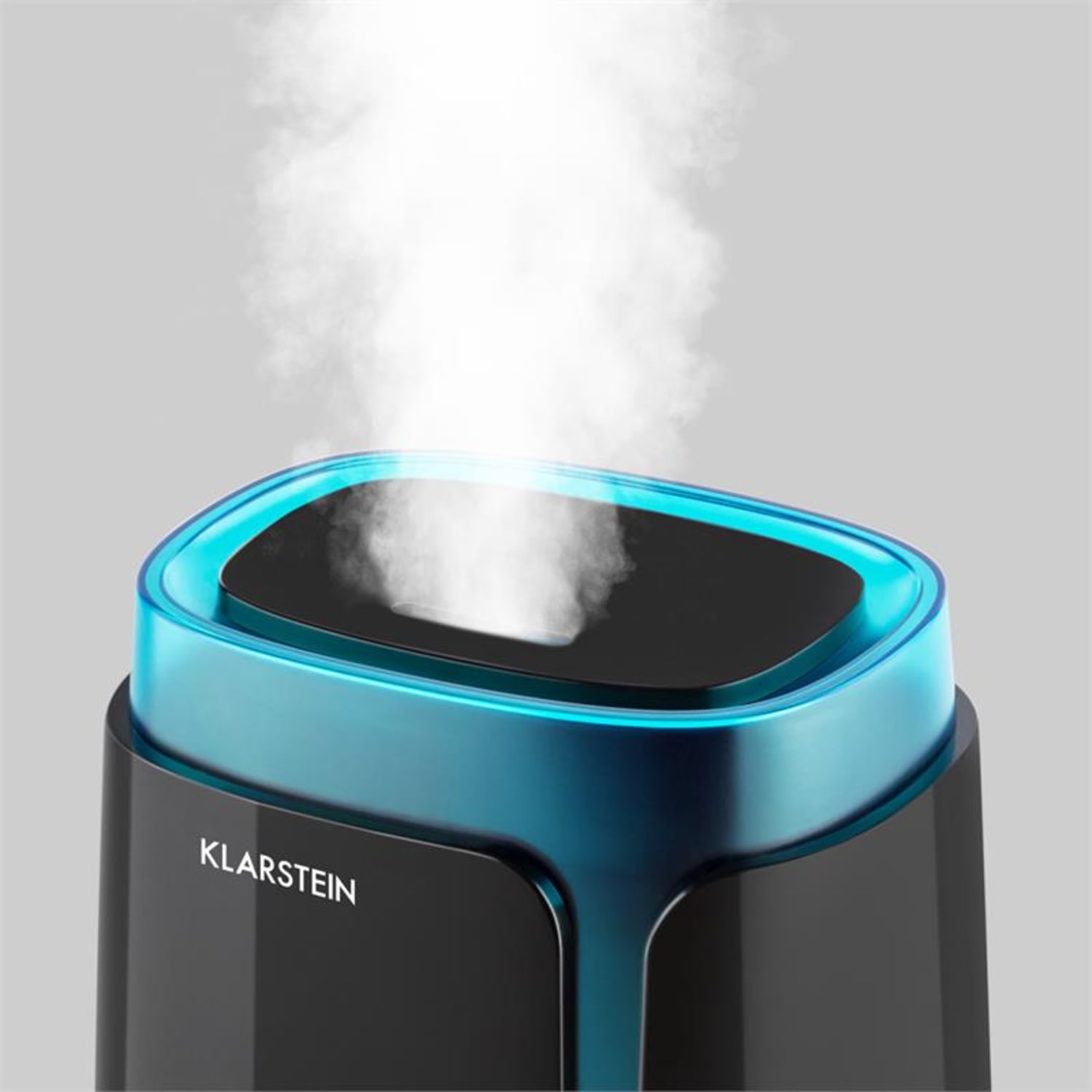 Stavanger Humidificador de aire Función de aromatización Ultrasónico 3,5 L negro/turquesa Negro