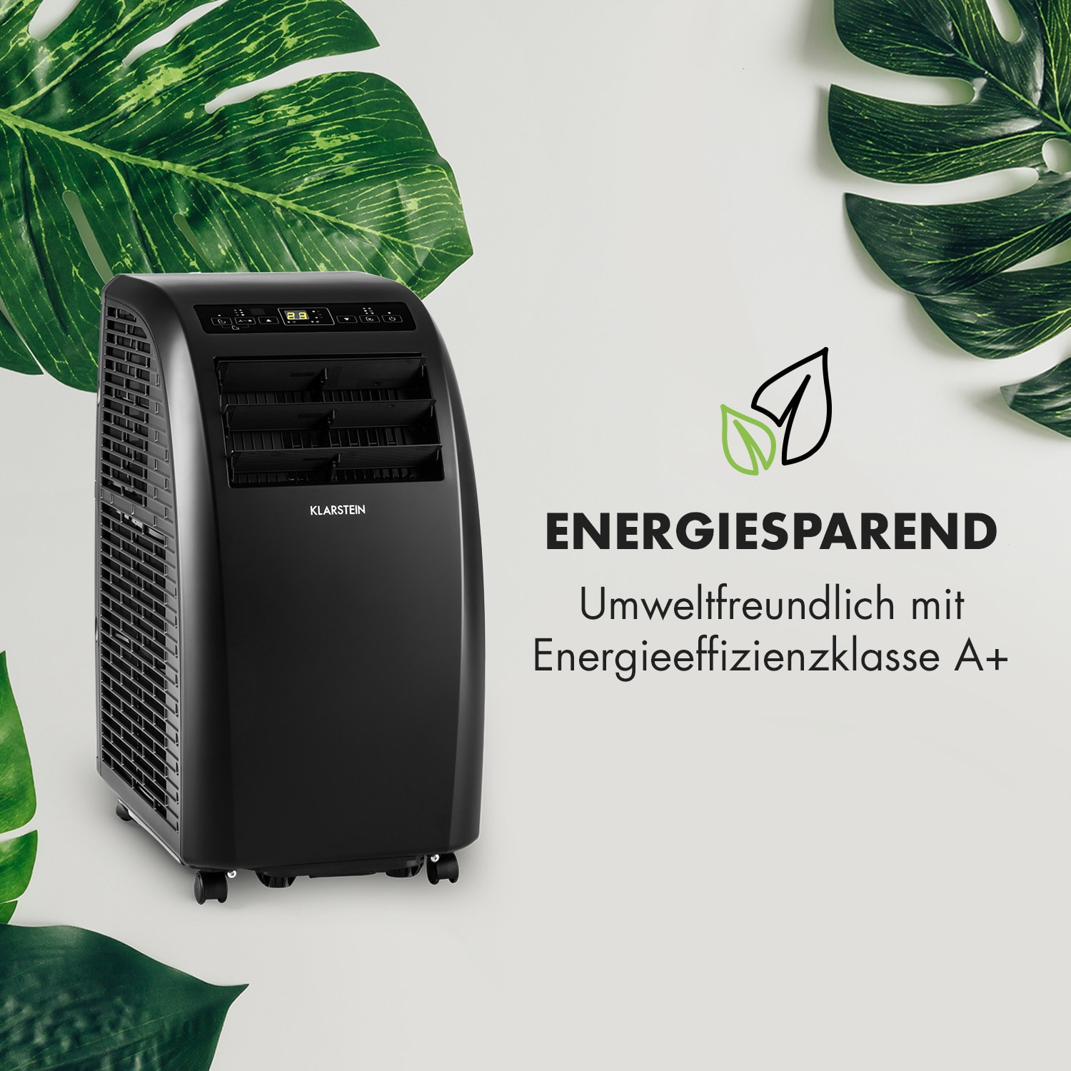 Metrobreeze Rom Klimaanlage 10.000 BTU/3,0 kW EEC A+ Schwarz