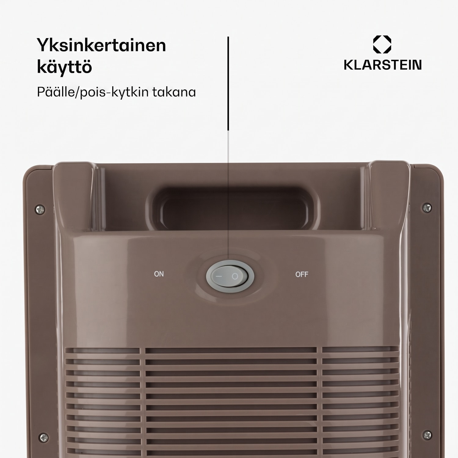 Drybest 2000 2G ilmankuivain ionisaattori 700 ml/d 70 W harmaa Ruskea