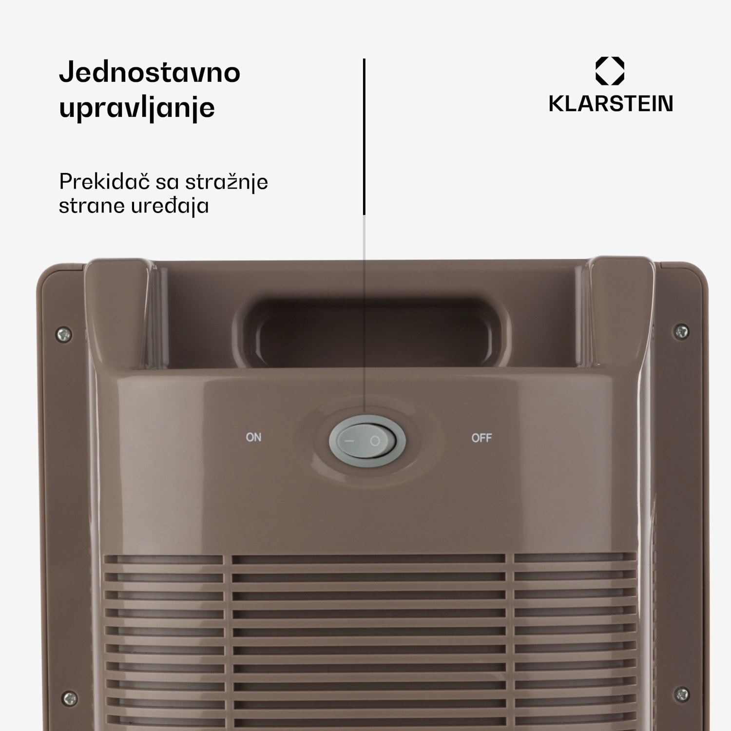 DRYBEST 2000 2G, 700 ML/D, UREĐAJ ZA UKLANJANJE VLAGE ZRAKA, 70W, sivi Smeđa