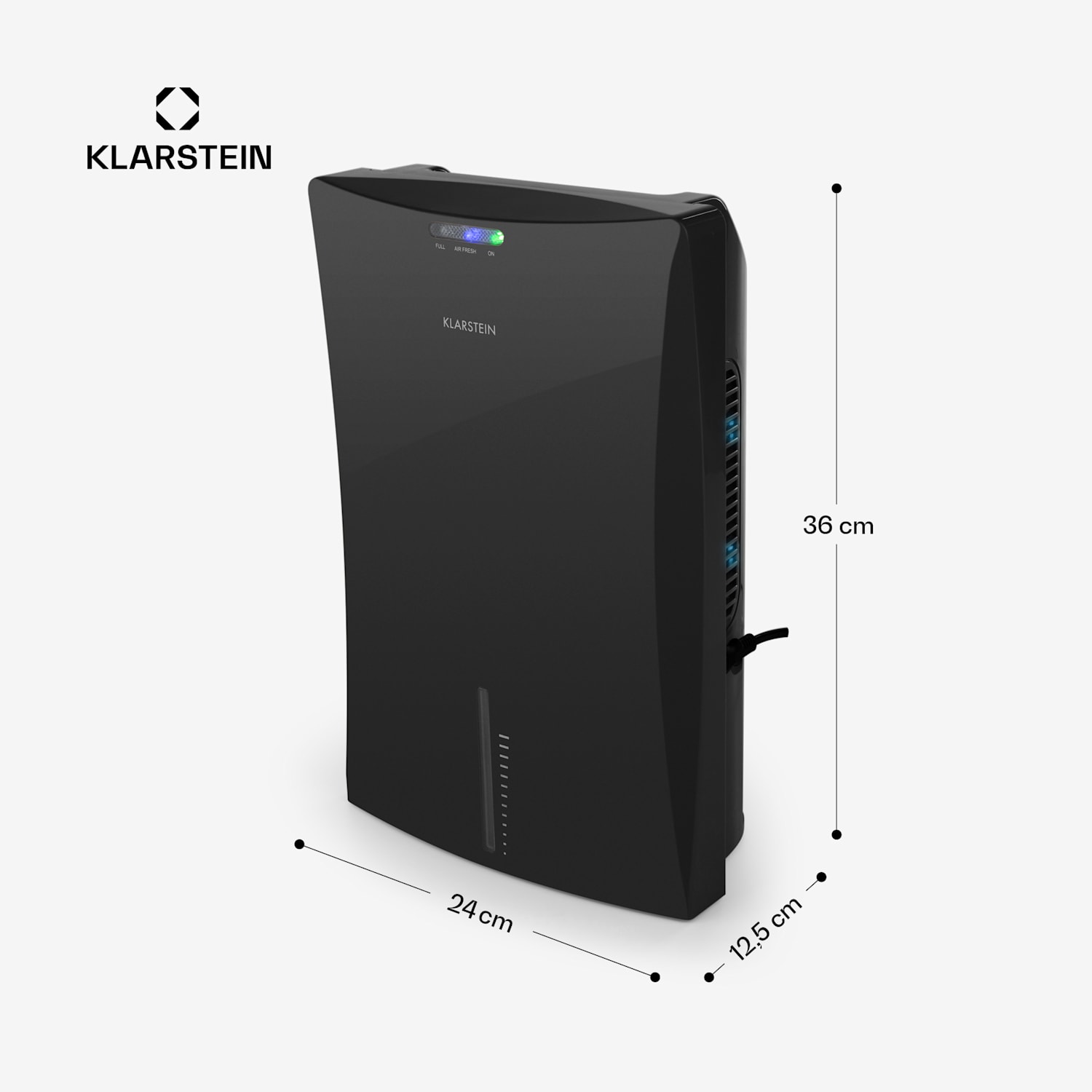 DRYBEST 2000 2G, 700 ML/D, UREĐAJ ZA UKLANJANJE VLAGE ZRAKA, 70W, crni Crna