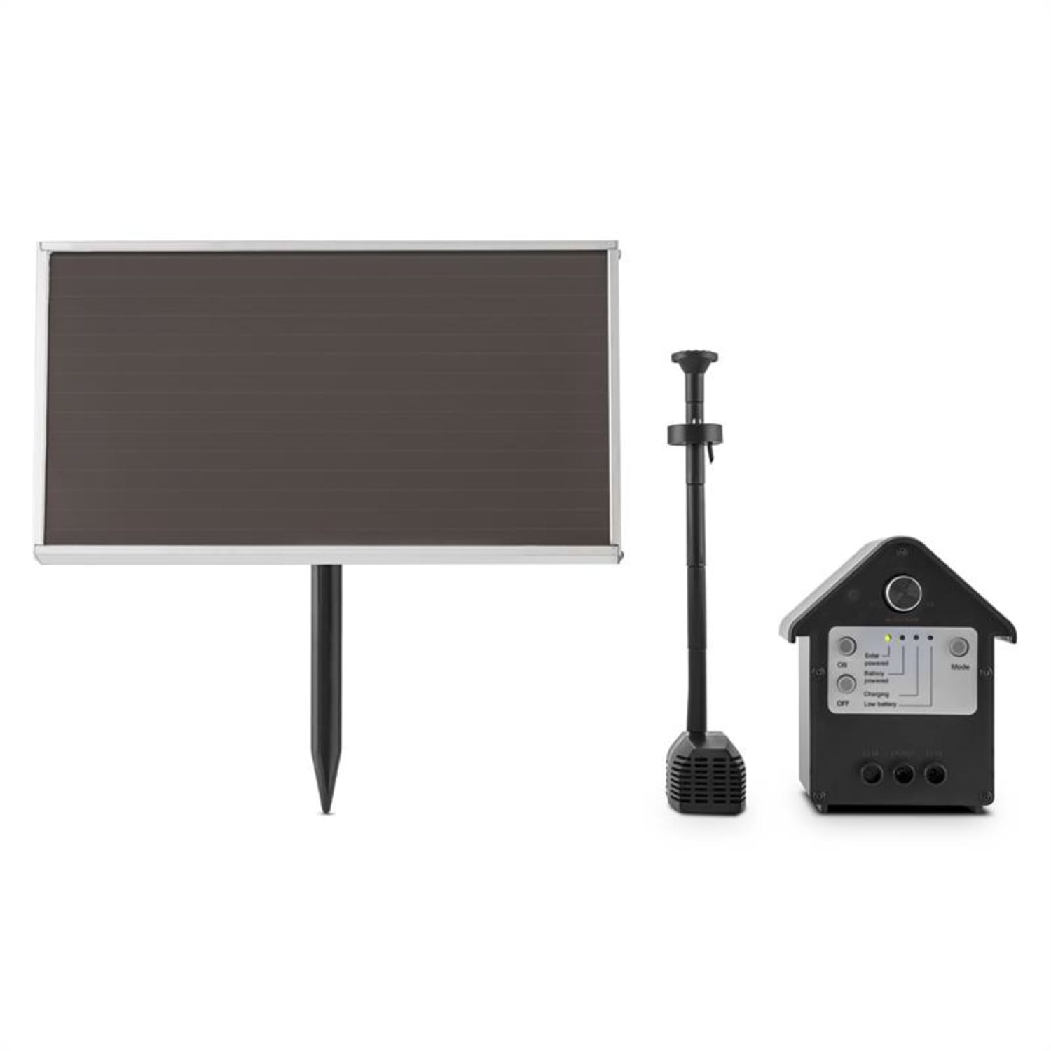 Waterworks 250 Water Pump Solar Fountain 250l / h LED Battery 250 Ltr/h