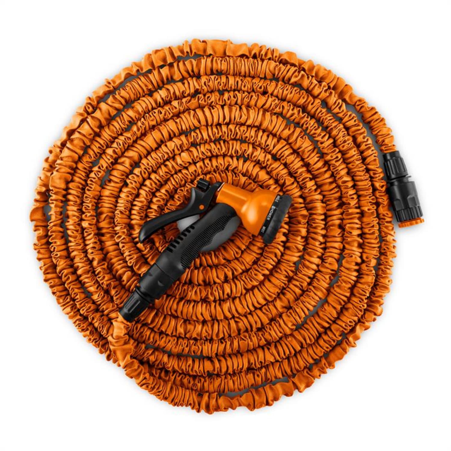 Flex 30, oranžová, flexibilní zahradní hadice, 8 funkcí, 30 m 