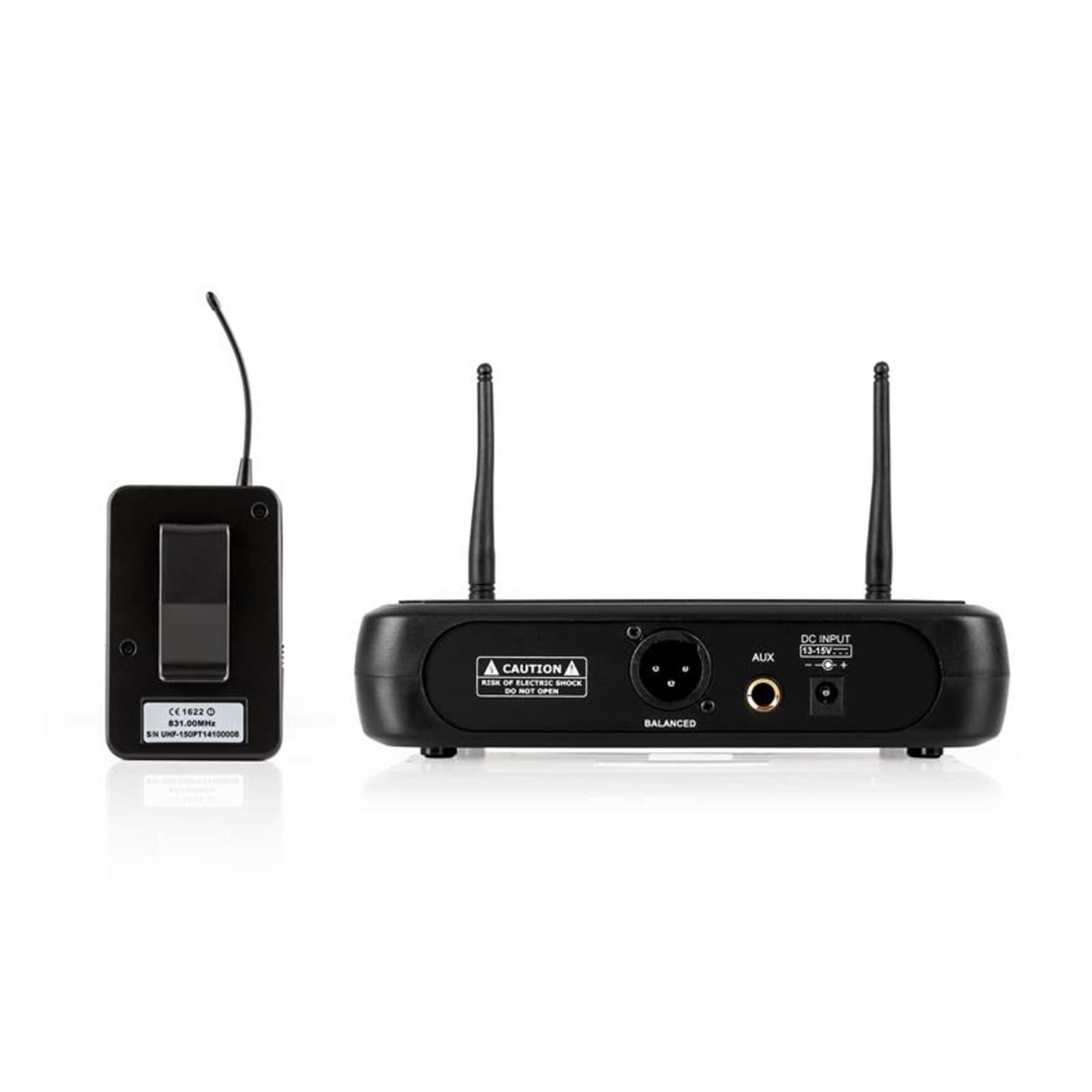 UHF-150-Solo2 1-kanaals draadloze UHF headset incl. microfoon 