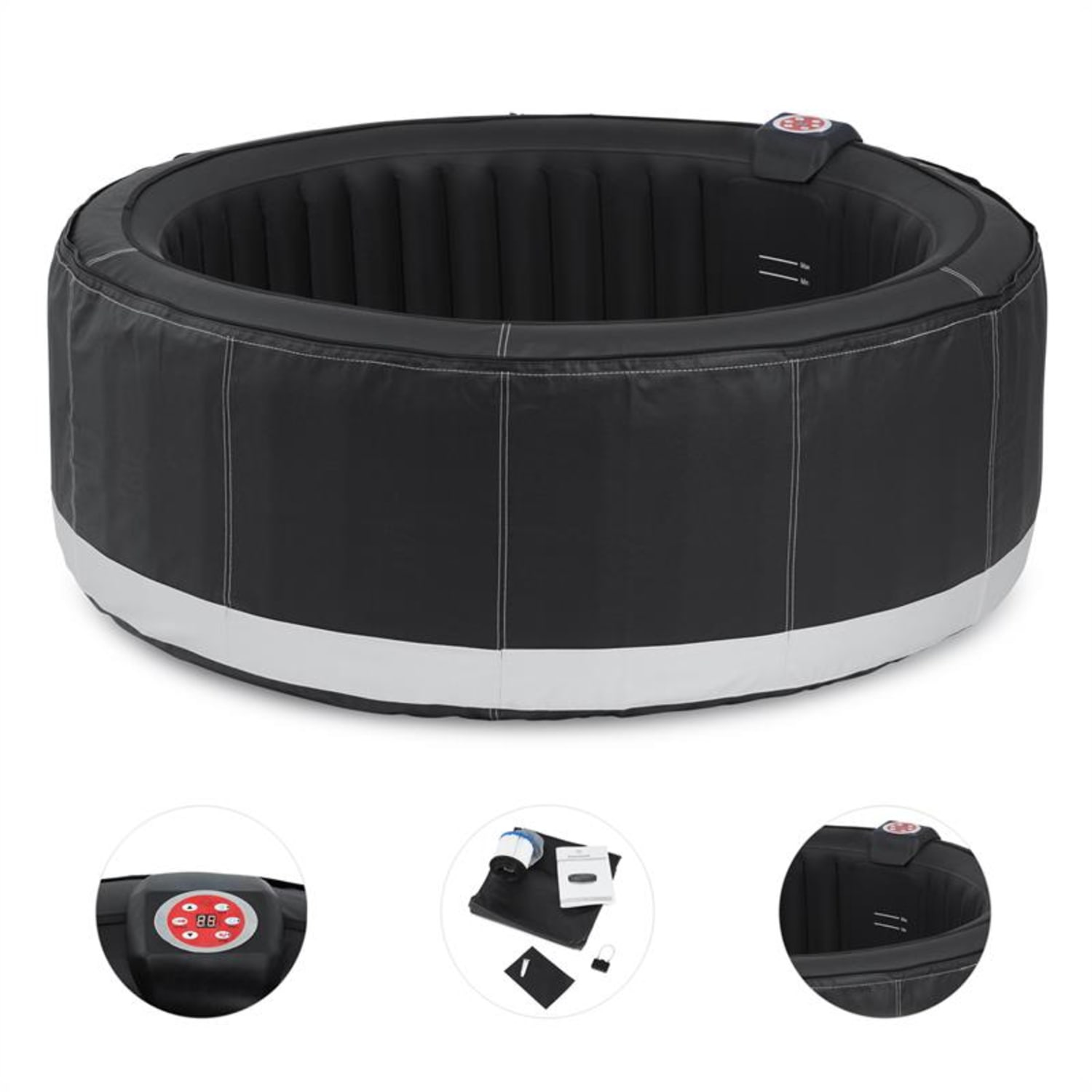 Shangri-La 800, надуваемо СПА джакузи, 800 l, 130 джетове, 4 души