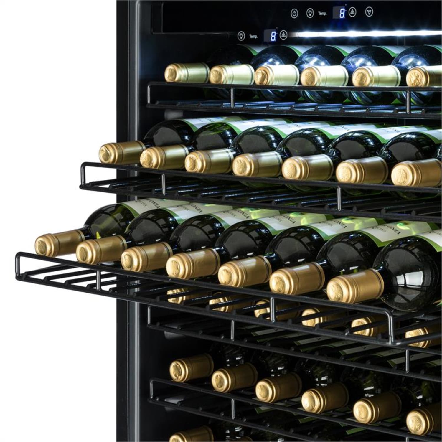 Botella 210 S, 558 litrov, chladiaca vinotéka, 224 fliaš, energetická trieda G 