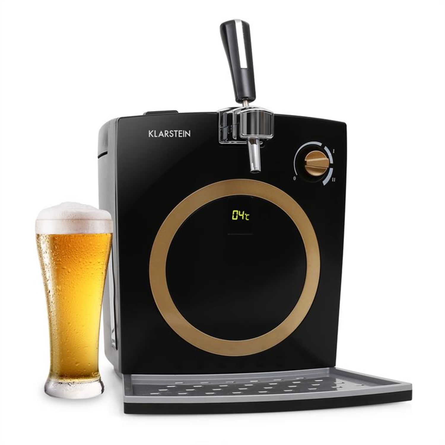 Hopfenthal Dispensador de cerveza Dorado sin CO2 5 L 